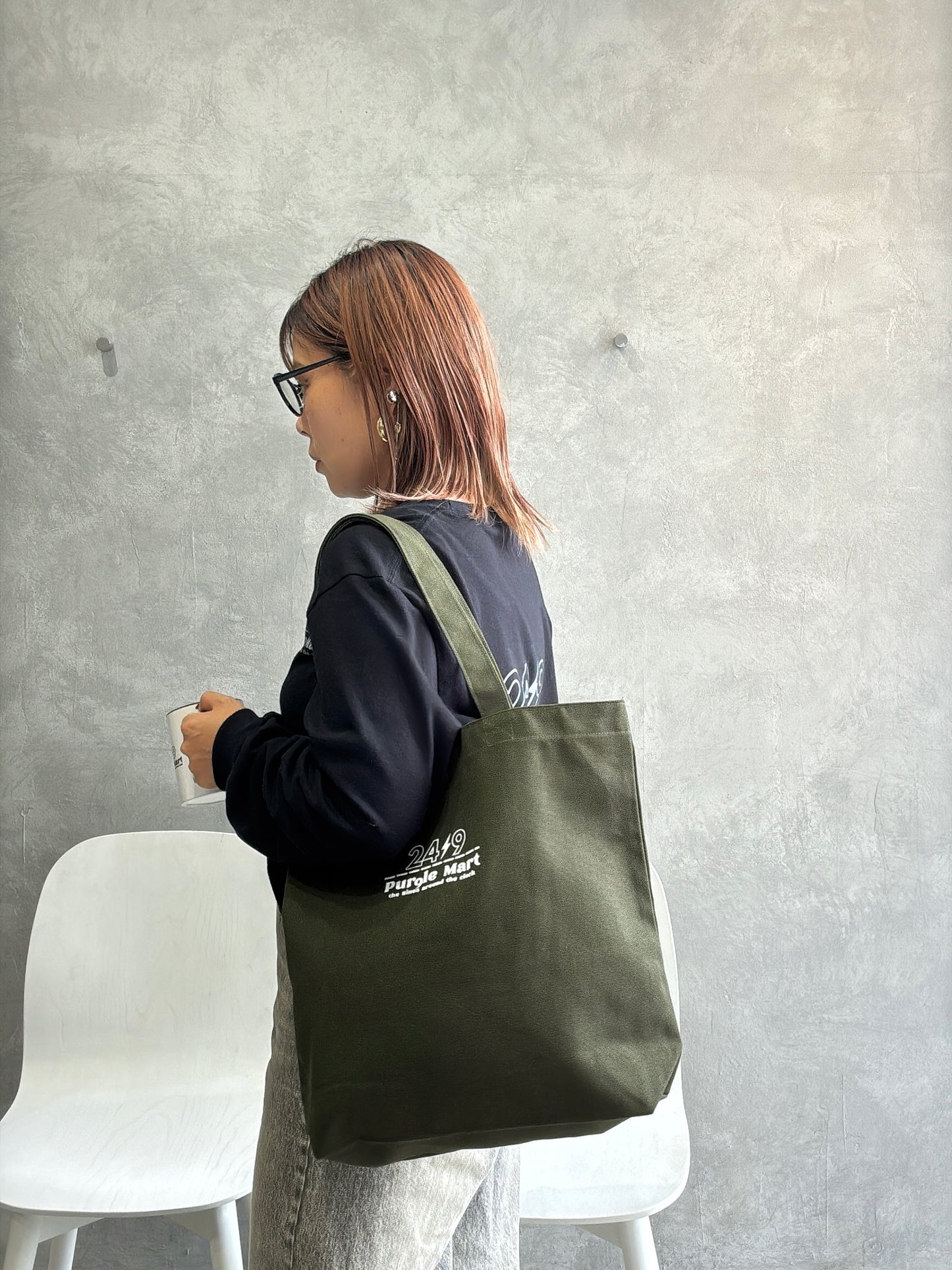 受付終了【予約販売】PURPLE MART⚡︎キャンバストートーバッグ/the Nines