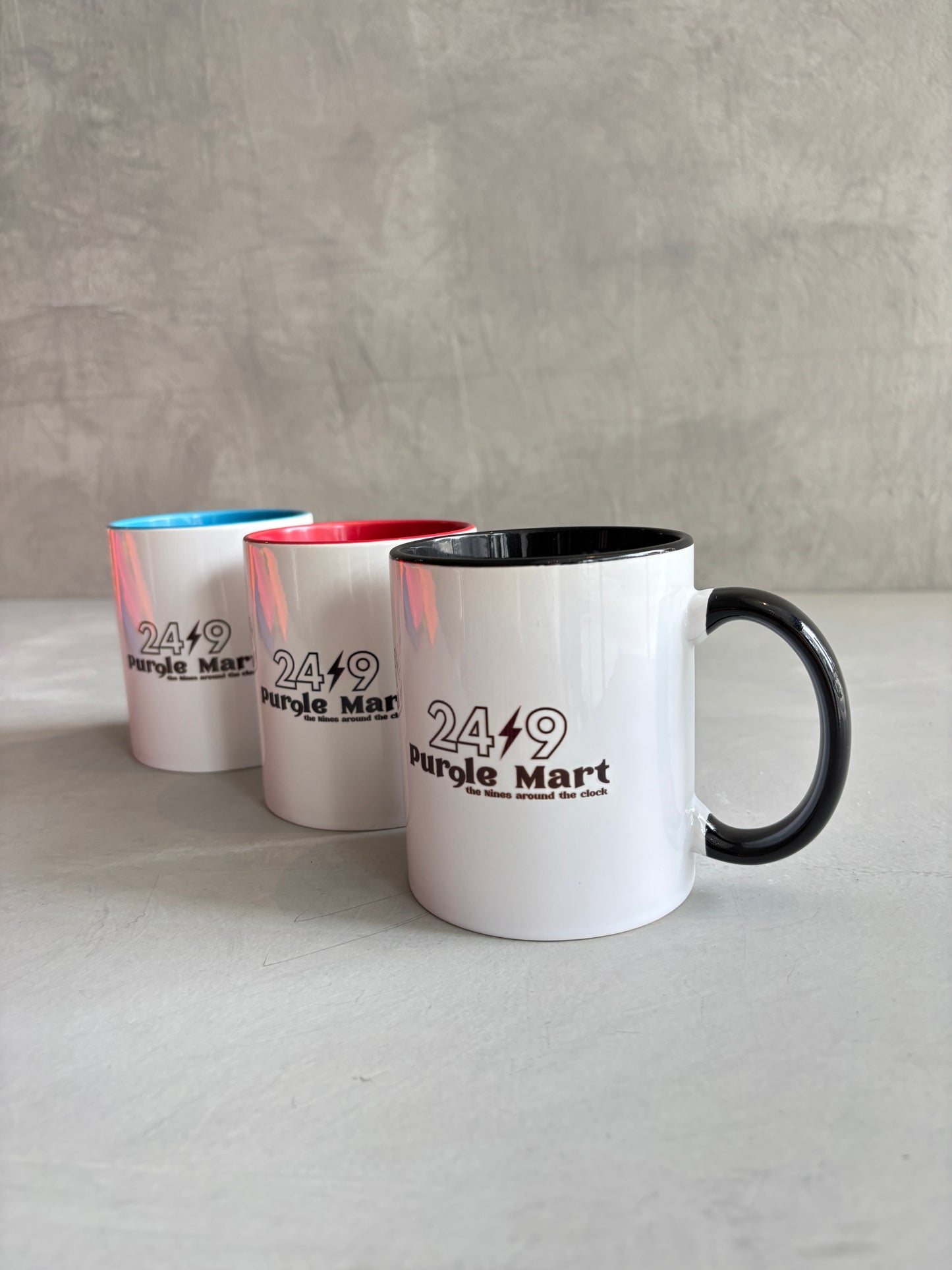 受付終了【予約販売】PURPLE MART⚡︎オリジナルバイカラーマグカップ/the Nines