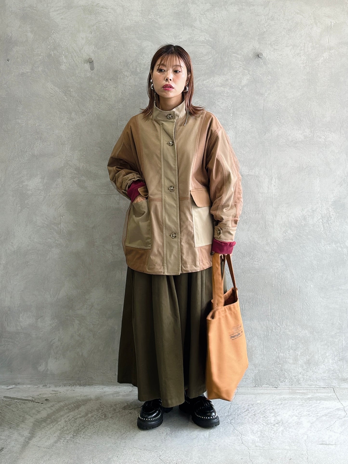チュールドッキングジャケット/Dignite collier