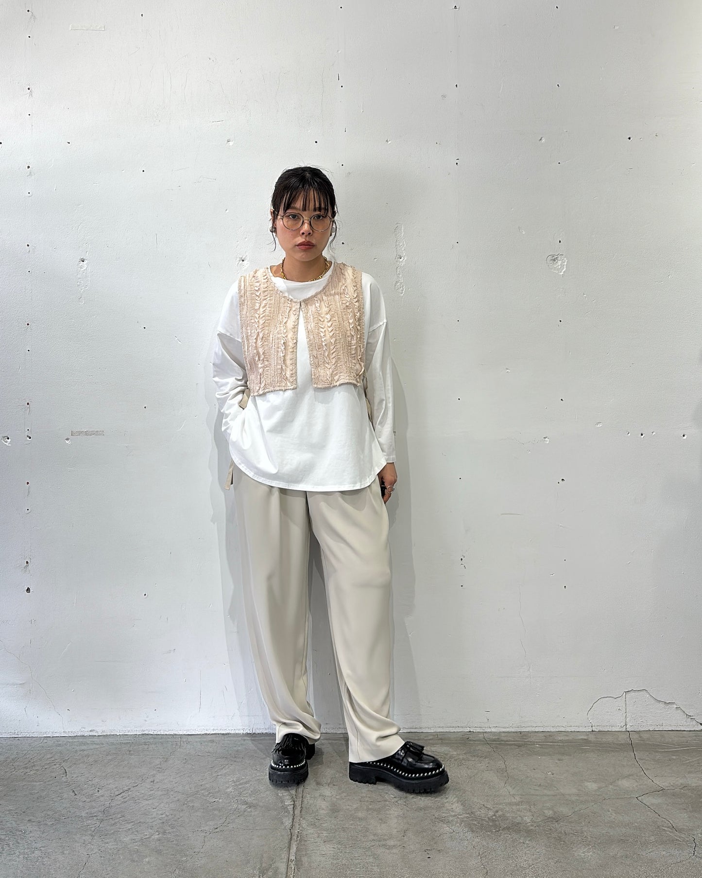 PRIORITY/フリルビスチェ