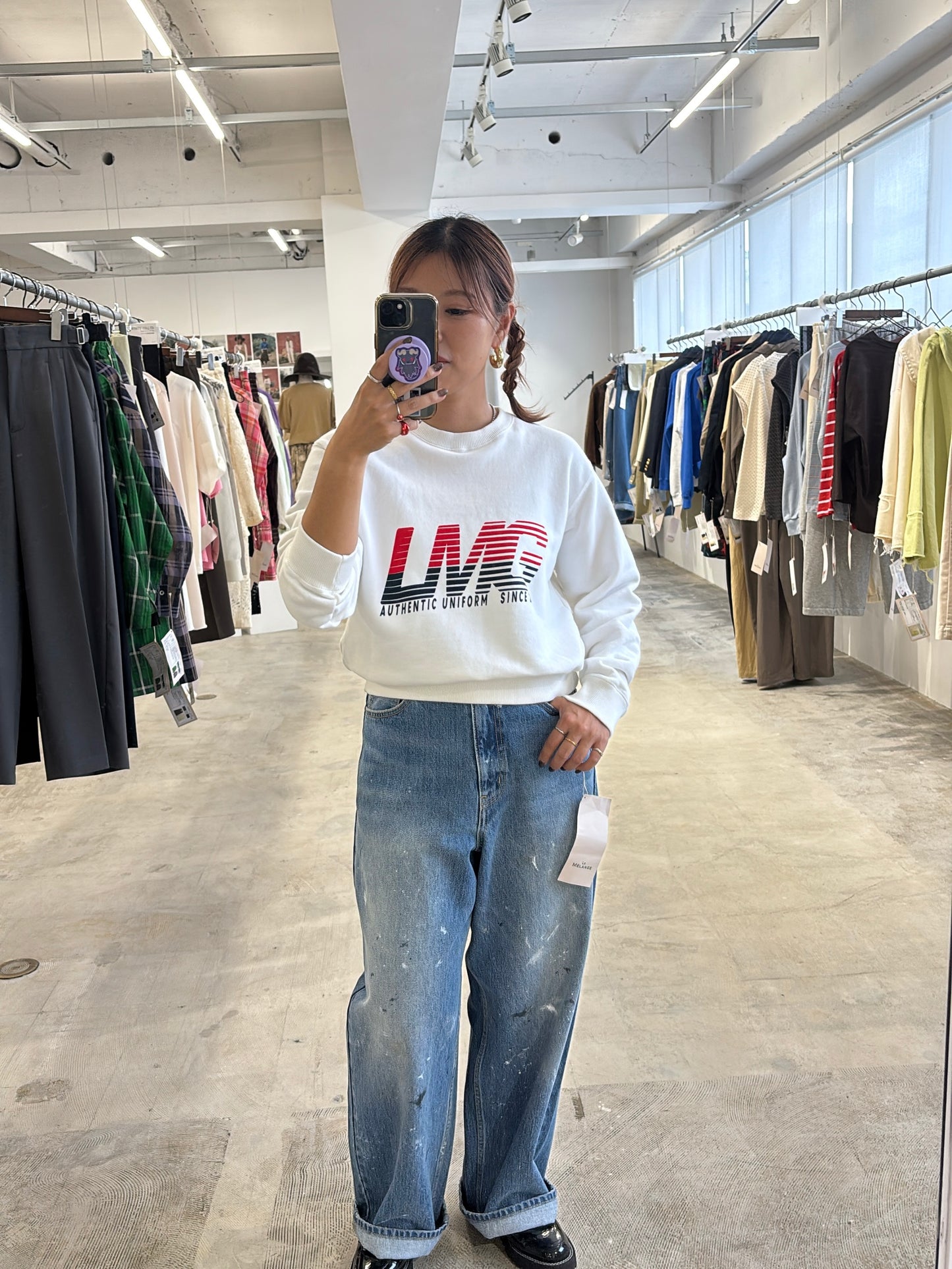 【予約販売】LMGスウェット/8611004/LE MÉLANGE