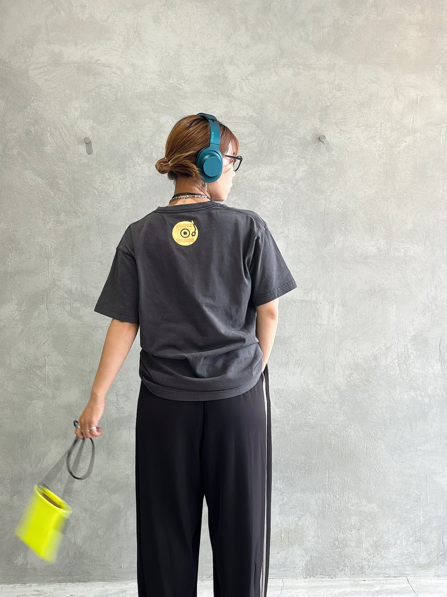 【受付終了】PURPLE RECORSピグメントTシャツ/No.9-the Nines-