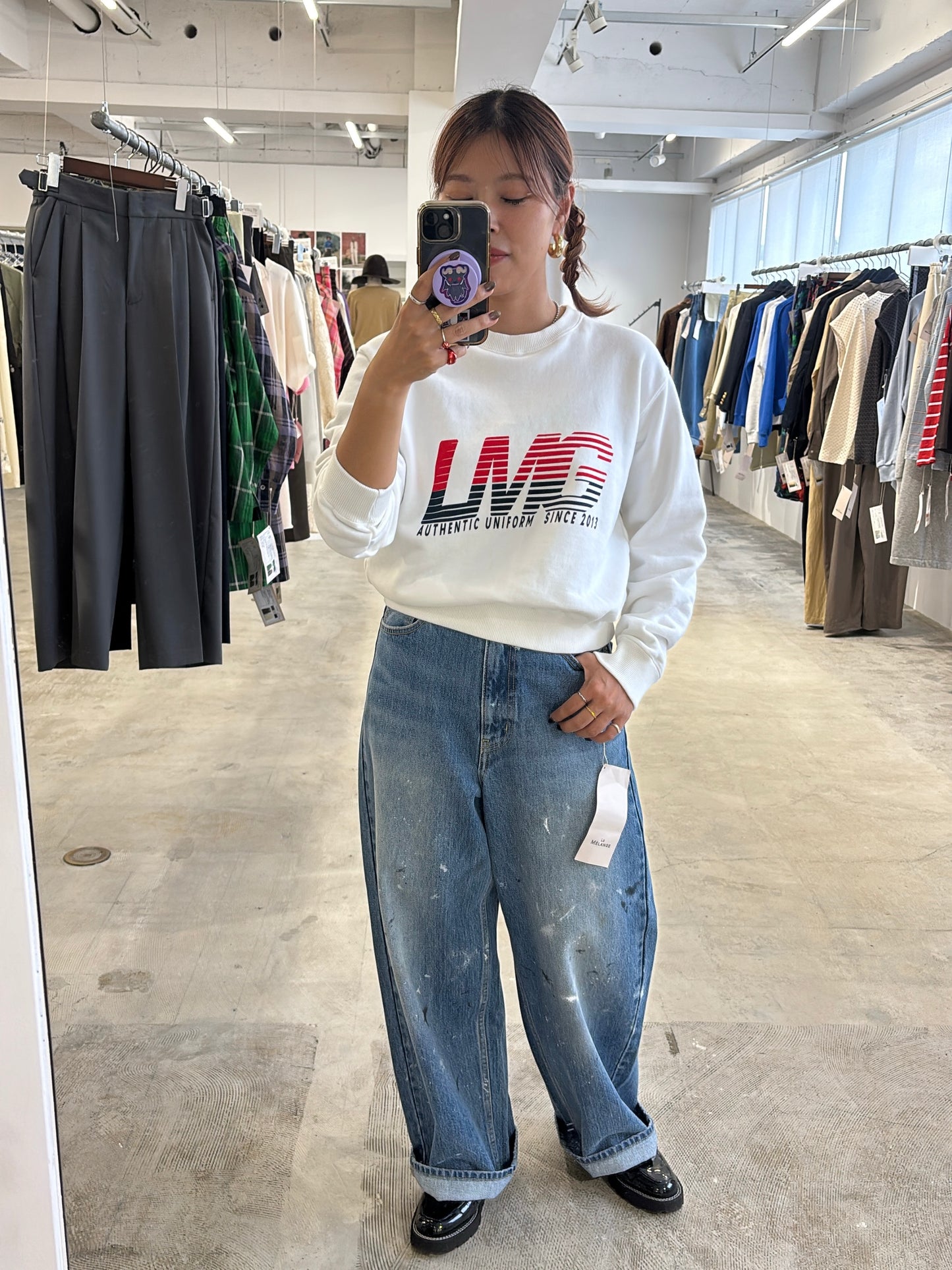【予約販売】デニムパンツ/8613502/LE MÉLANGE