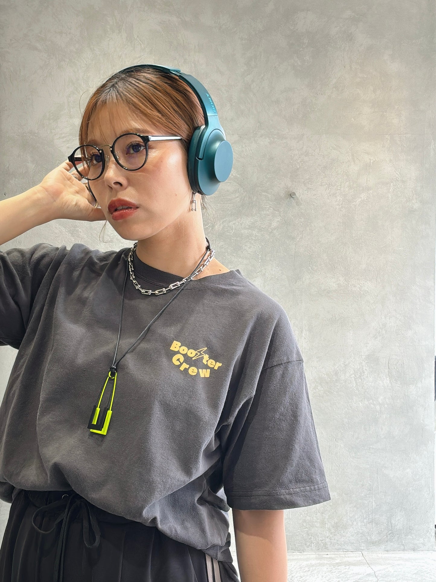 【受付終了】PURPLE RECORSピグメントTシャツ/No.9-the Nines-
