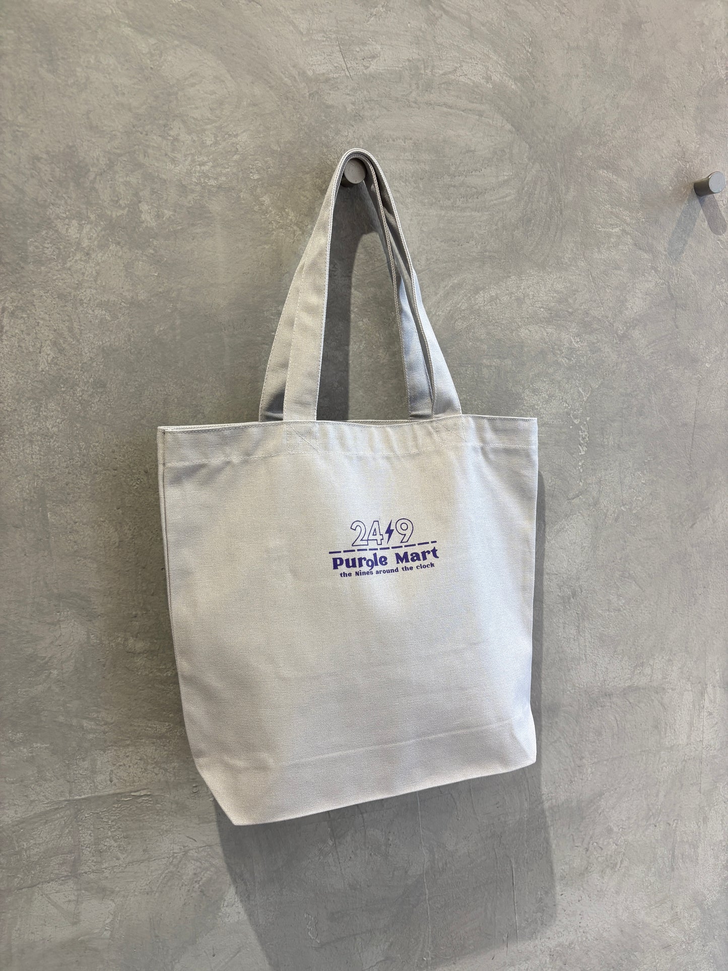 受付終了【予約販売】PURPLE MART⚡︎キャンバストートーバッグ/the Nines