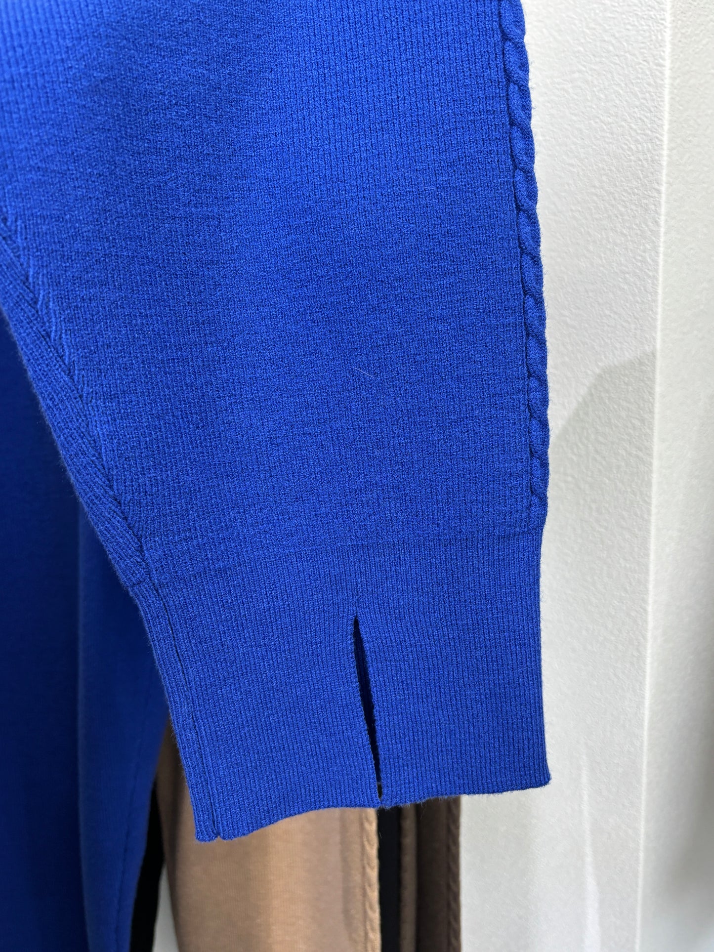 【予約販売】ケーブルラインニットジョガーパンツ/507392/CYAN tokyo