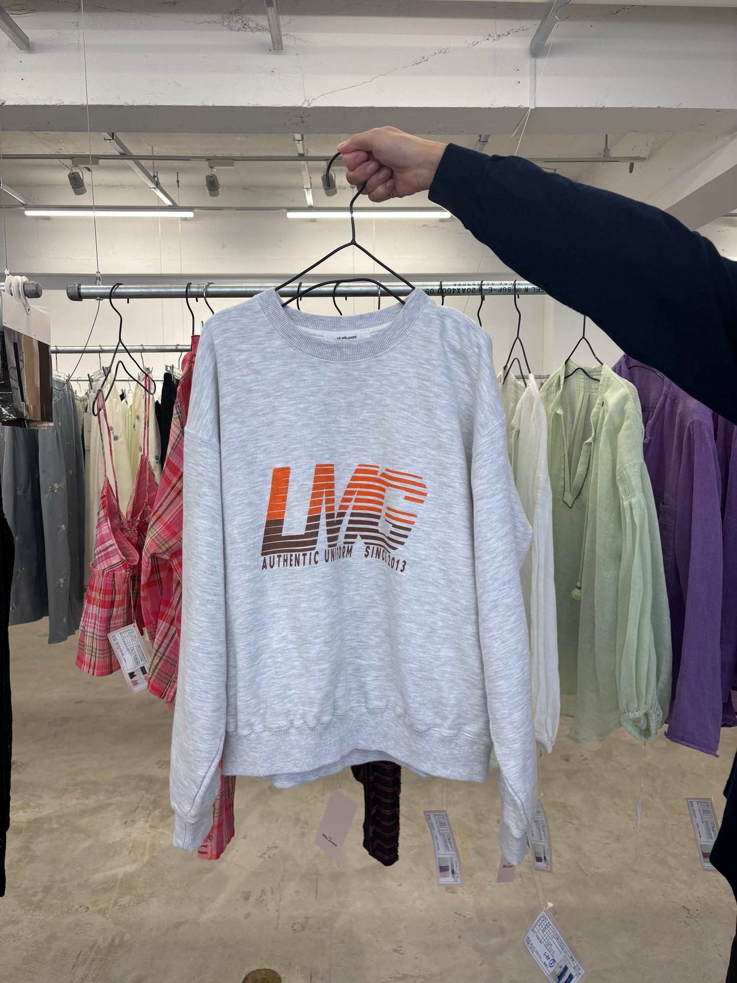 【予約販売】LMGスウェット/8611004/LE MÉLANGE