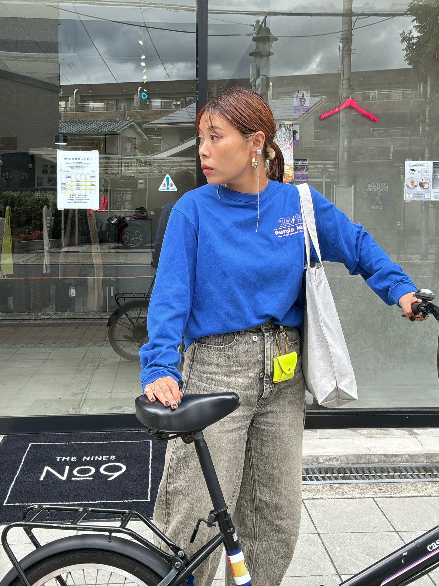 受付終了【予約販売】PURPLE MART⚡︎ロンT/the Nines