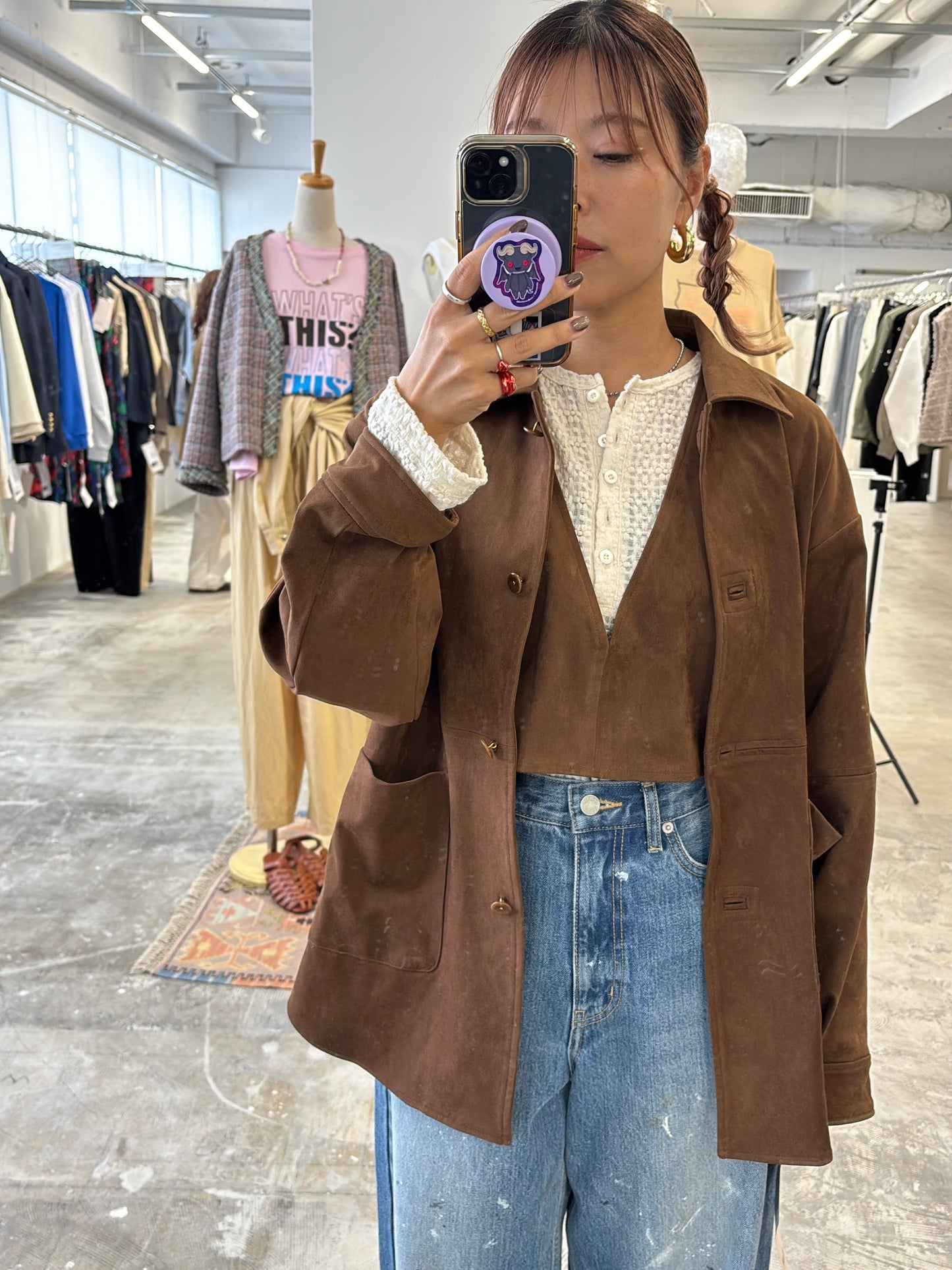【予約販売】ヘンリーネックカットソー/8611002/LE MÉLANGE