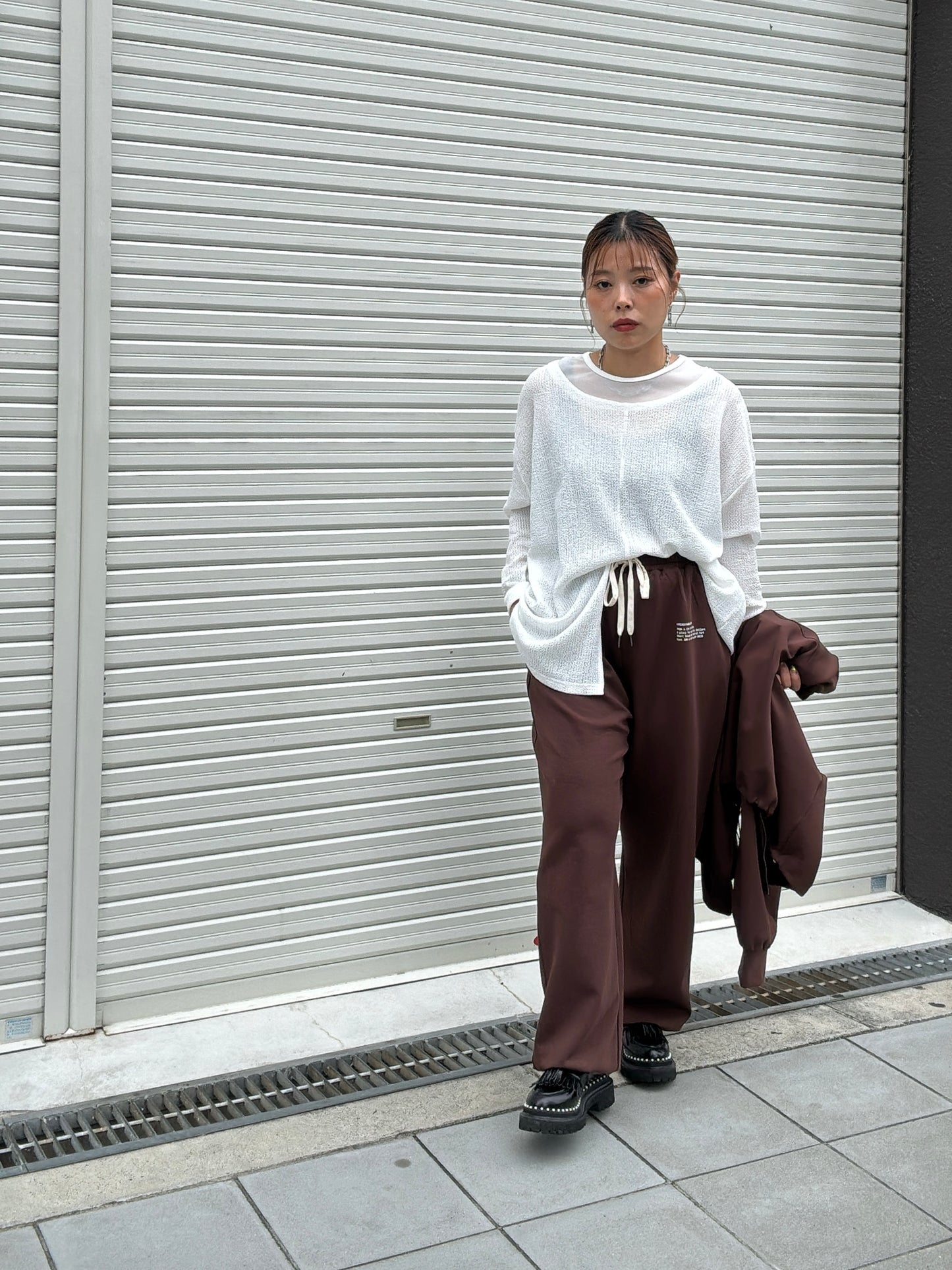 チュールコンビフロントトップス/CYAN tokyo