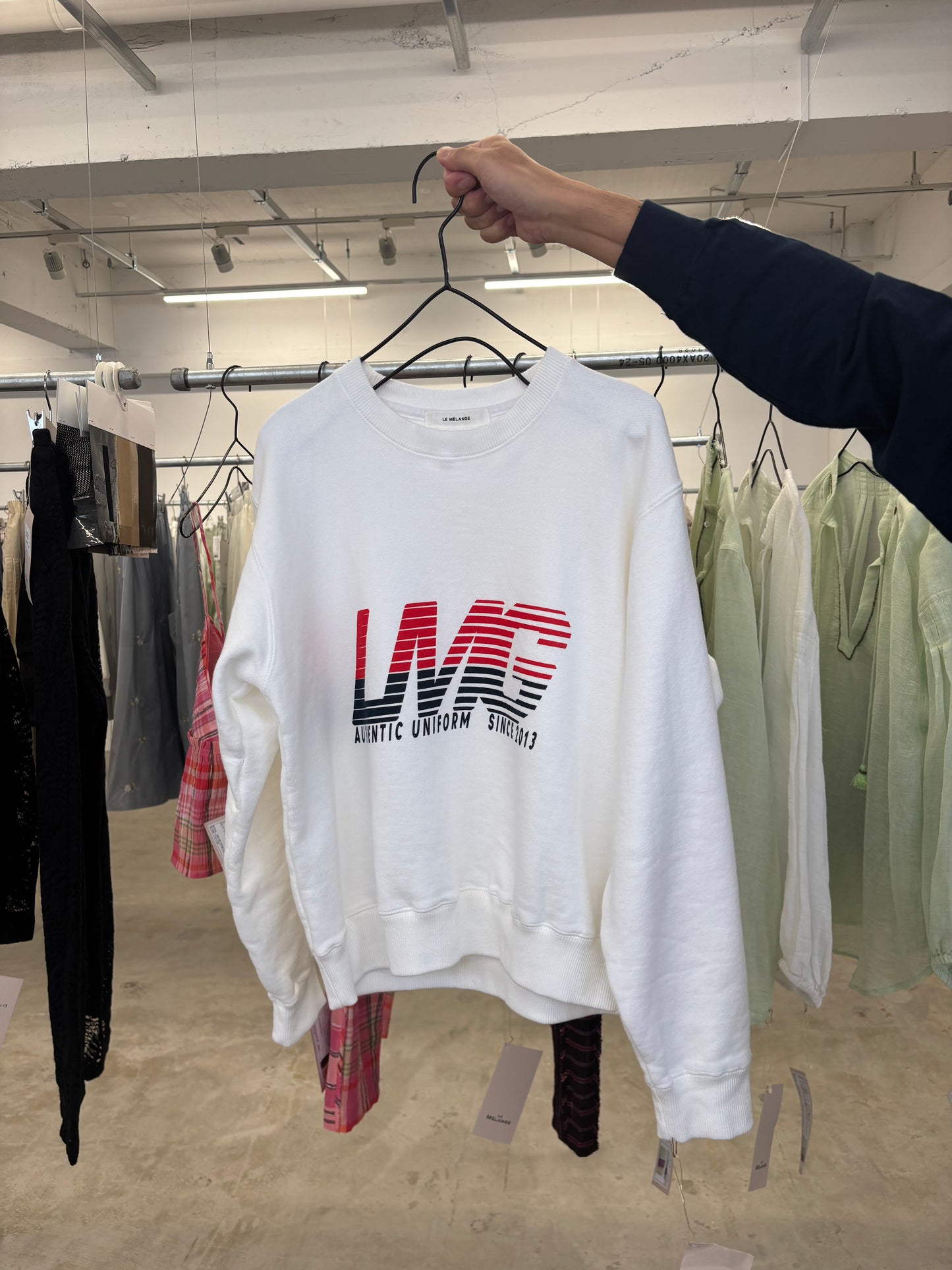【予約販売】LMGスウェット/8611004/LE MÉLANGE