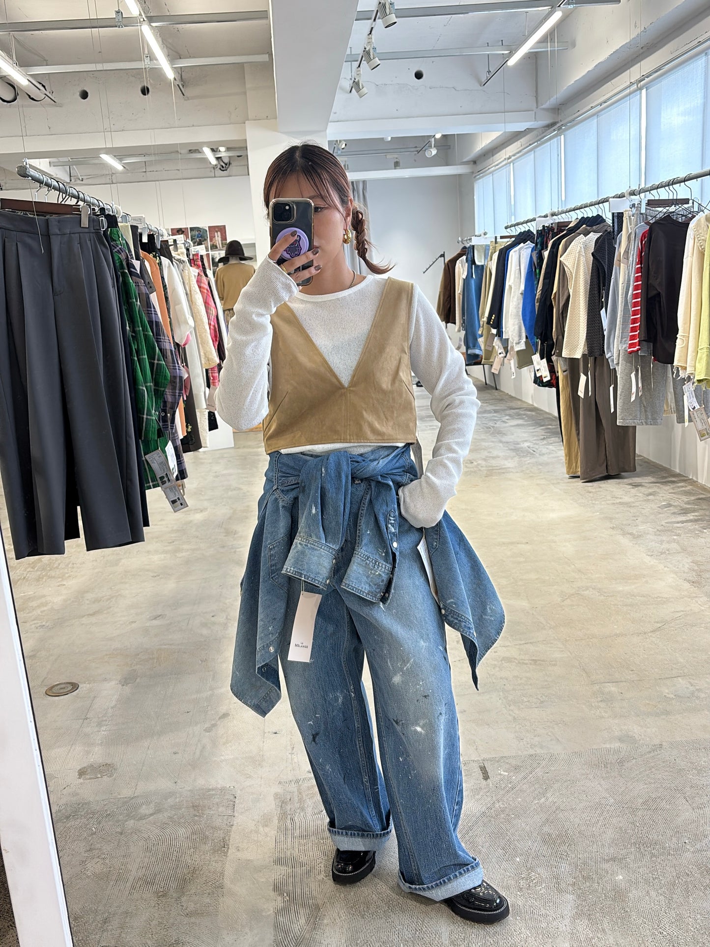 【予約販売】デニムパンツ/8613502/LE MÉLANGE