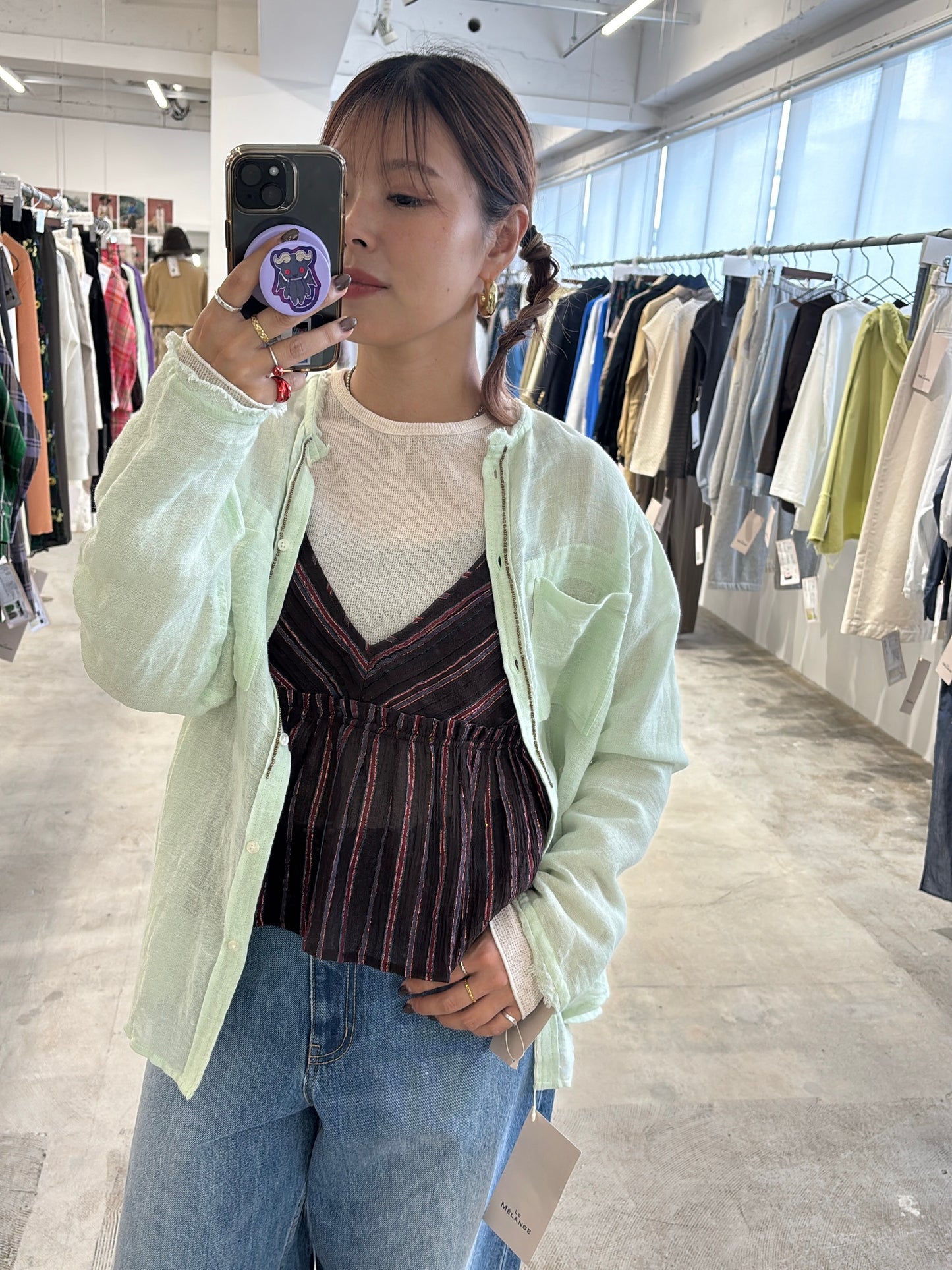 【予約販売】ボートネックカットソー/8611010/LE MÉLANGE