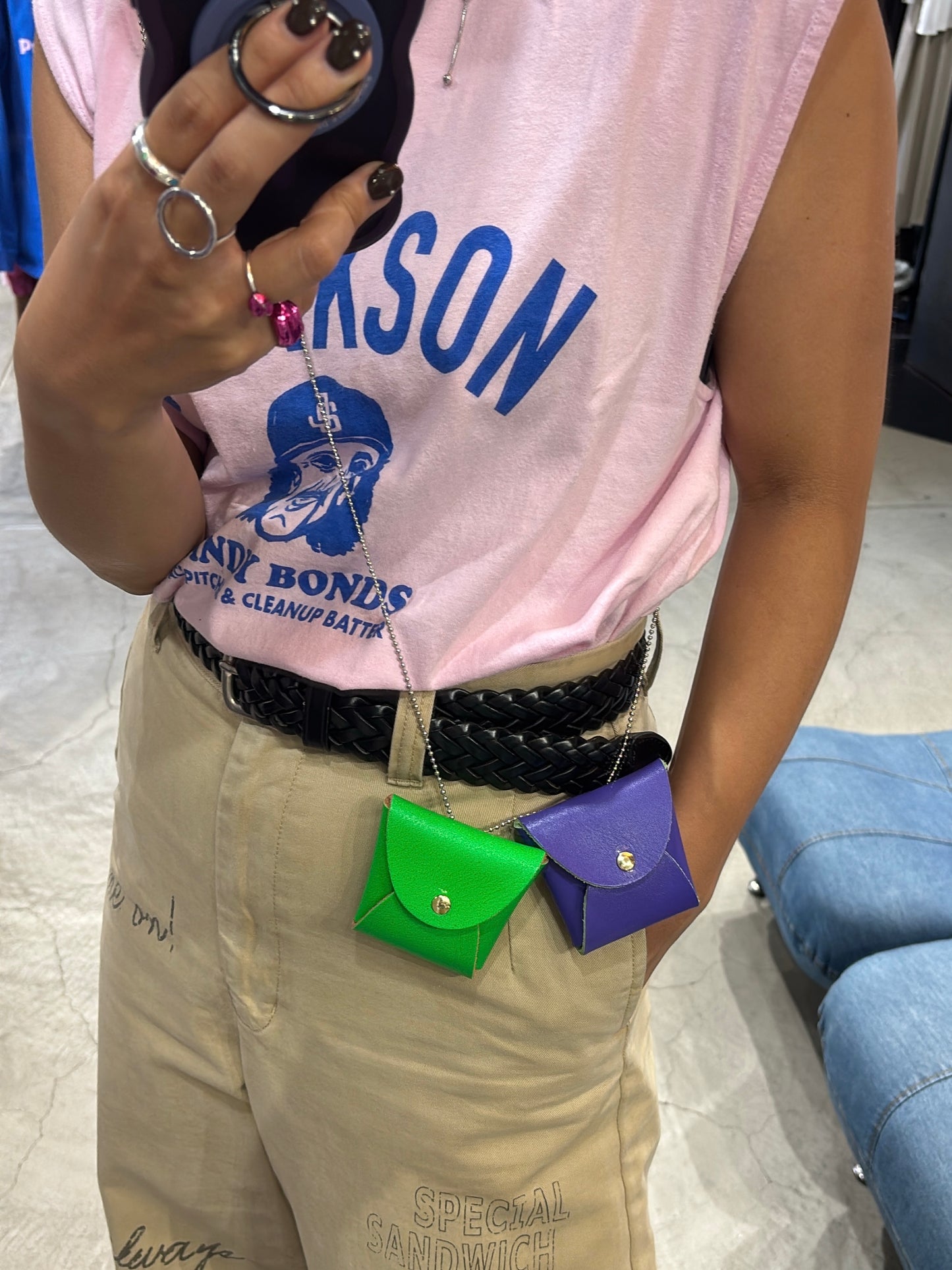 レザーminiマルチケース/OS250933