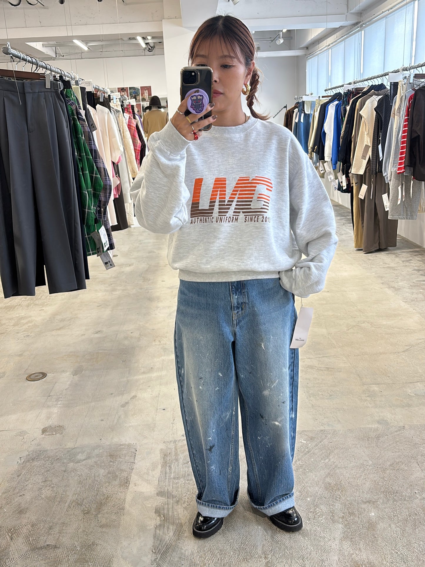 【予約販売】LMGスウェット/8611004/LE MÉLANGE