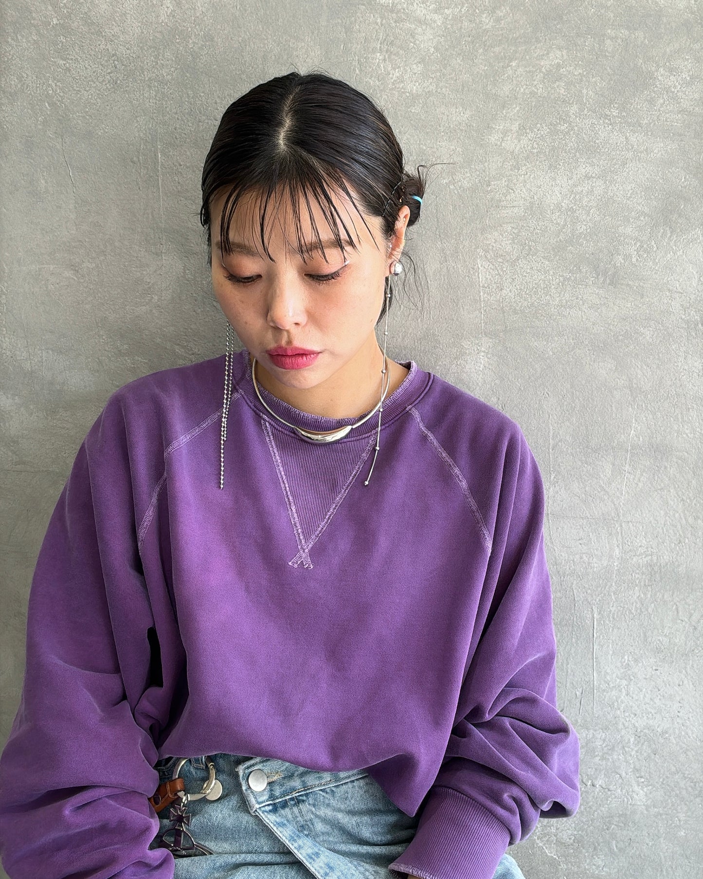 【復刻】ロングピアス(スネーク×ボール)
