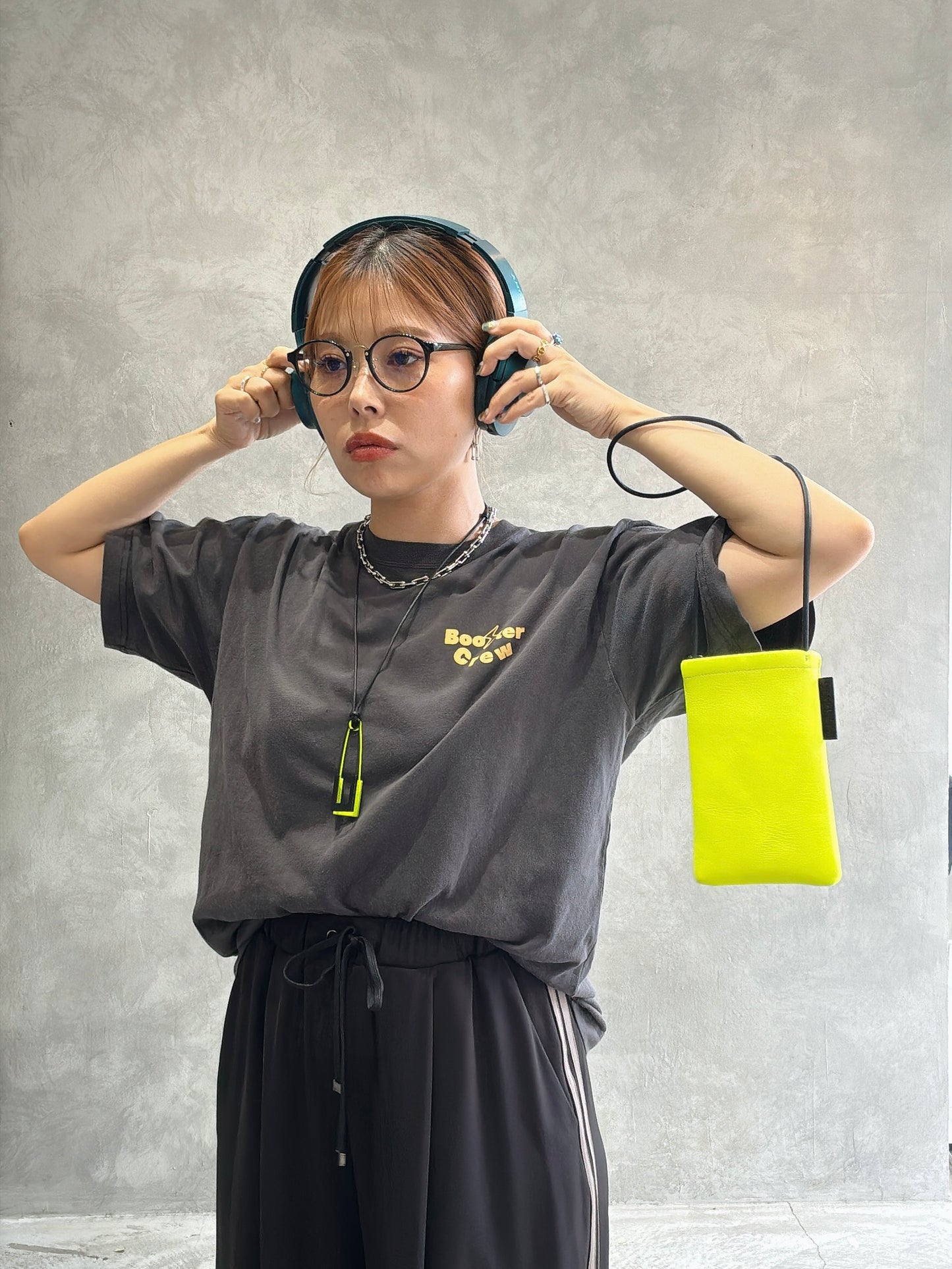 【受付終了】PURPLE RECORSピグメントTシャツ/No.9-the Nines-