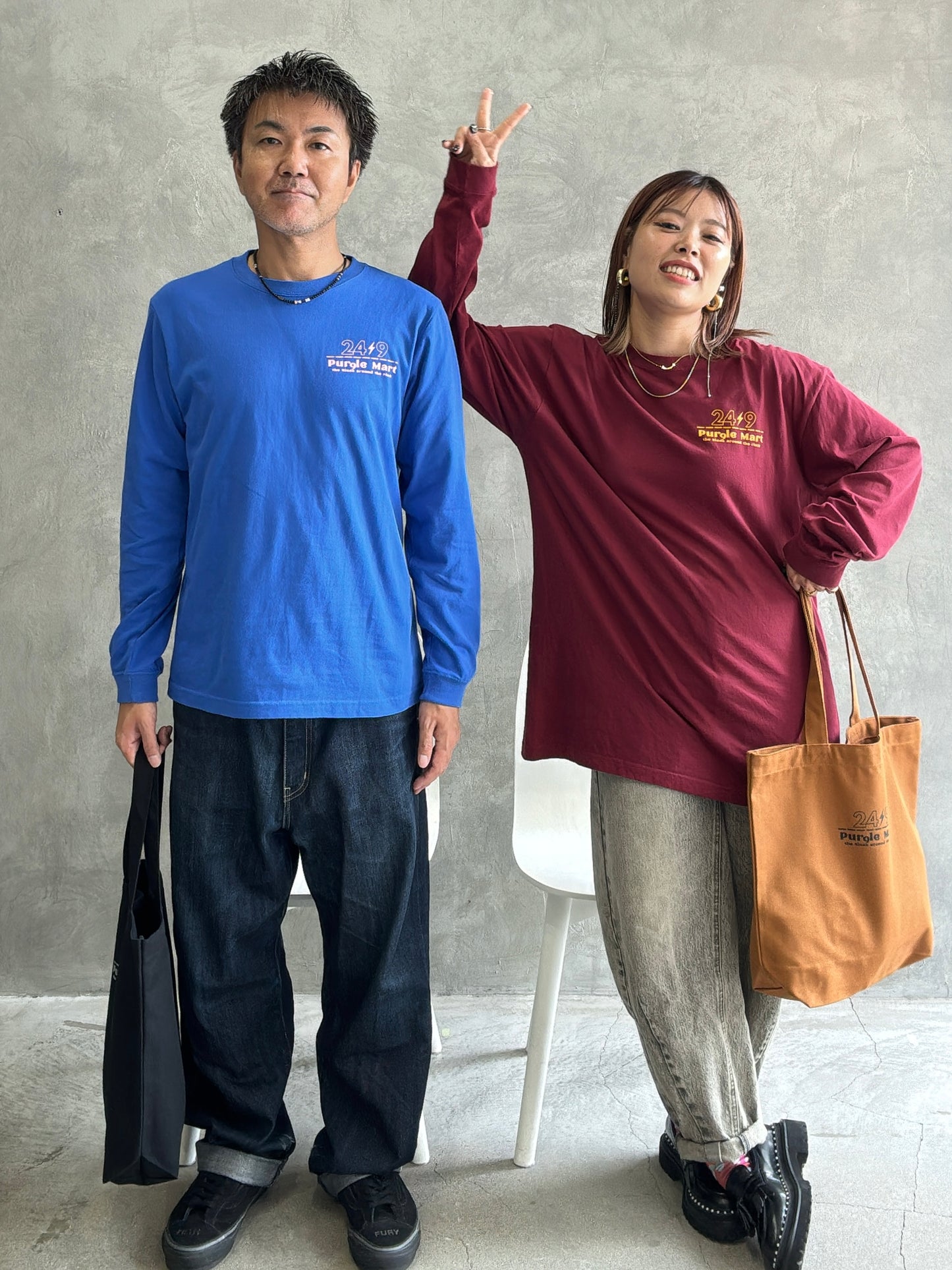 受付終了【予約販売】PURPLE MART⚡︎ロンT/the Nines