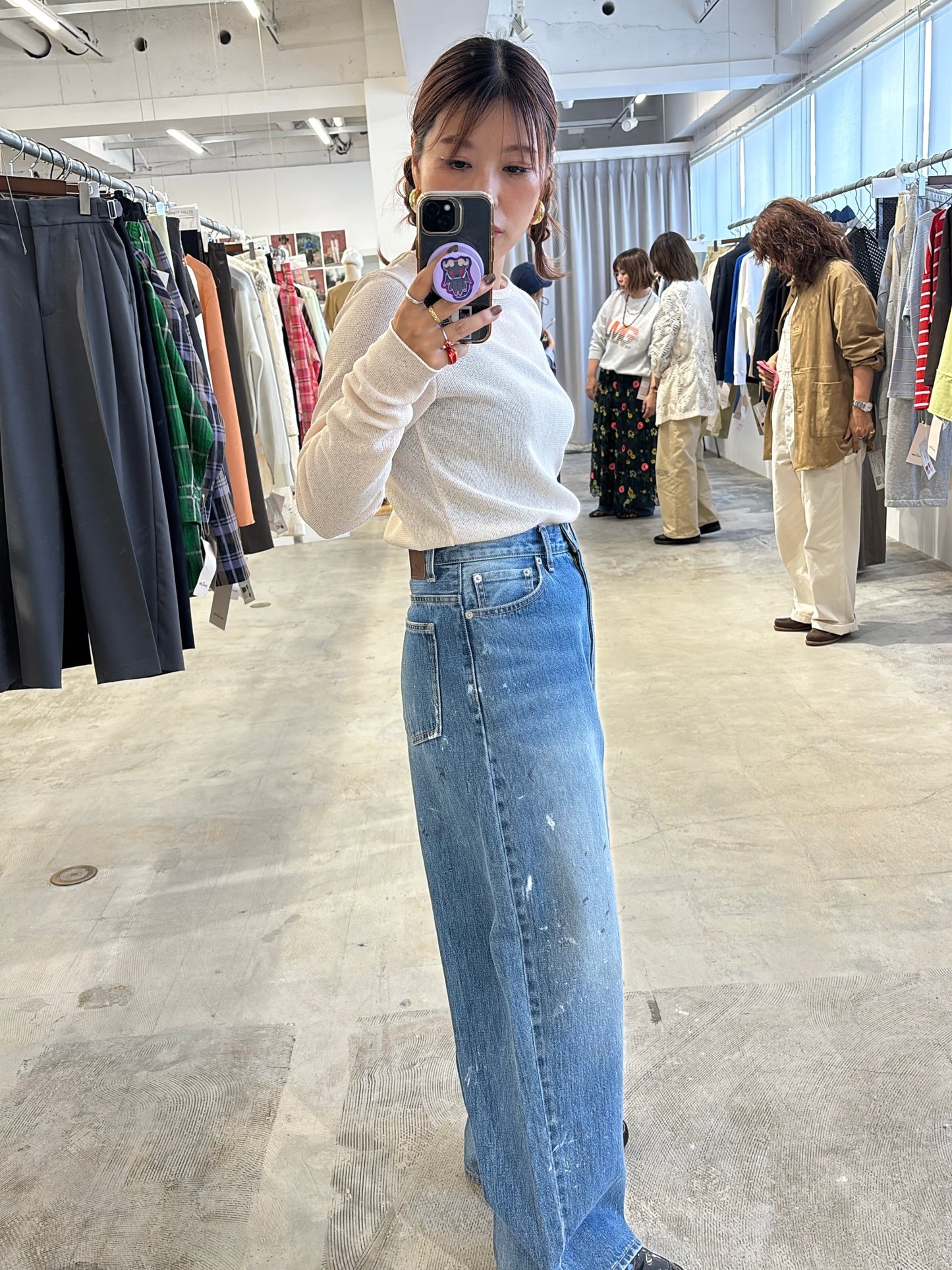 【予約販売】デニムパンツ/8613502/LE MÉLANGE