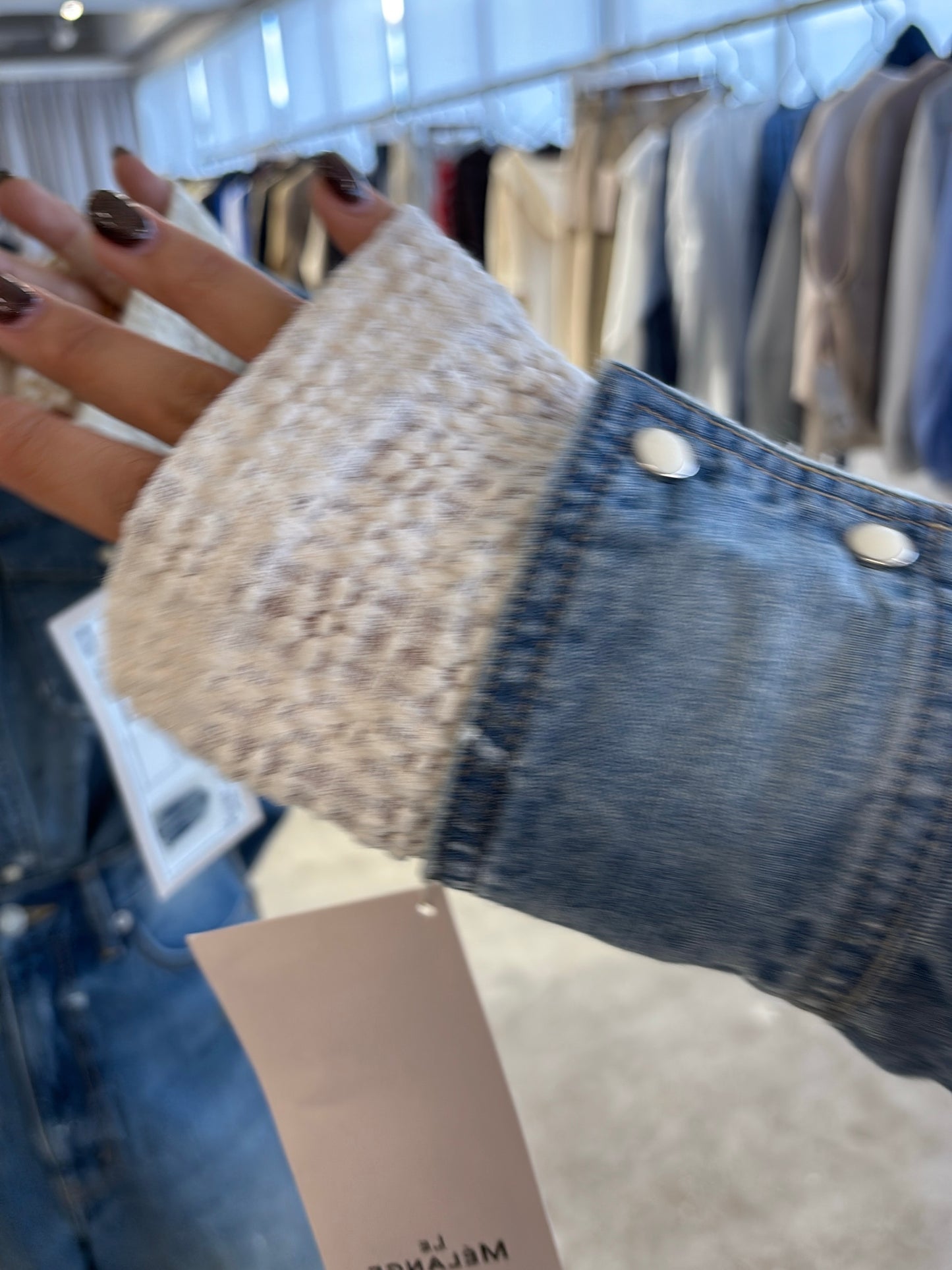 【予約販売】ヘンリーネックカットソー/8611002/LE MÉLANGE