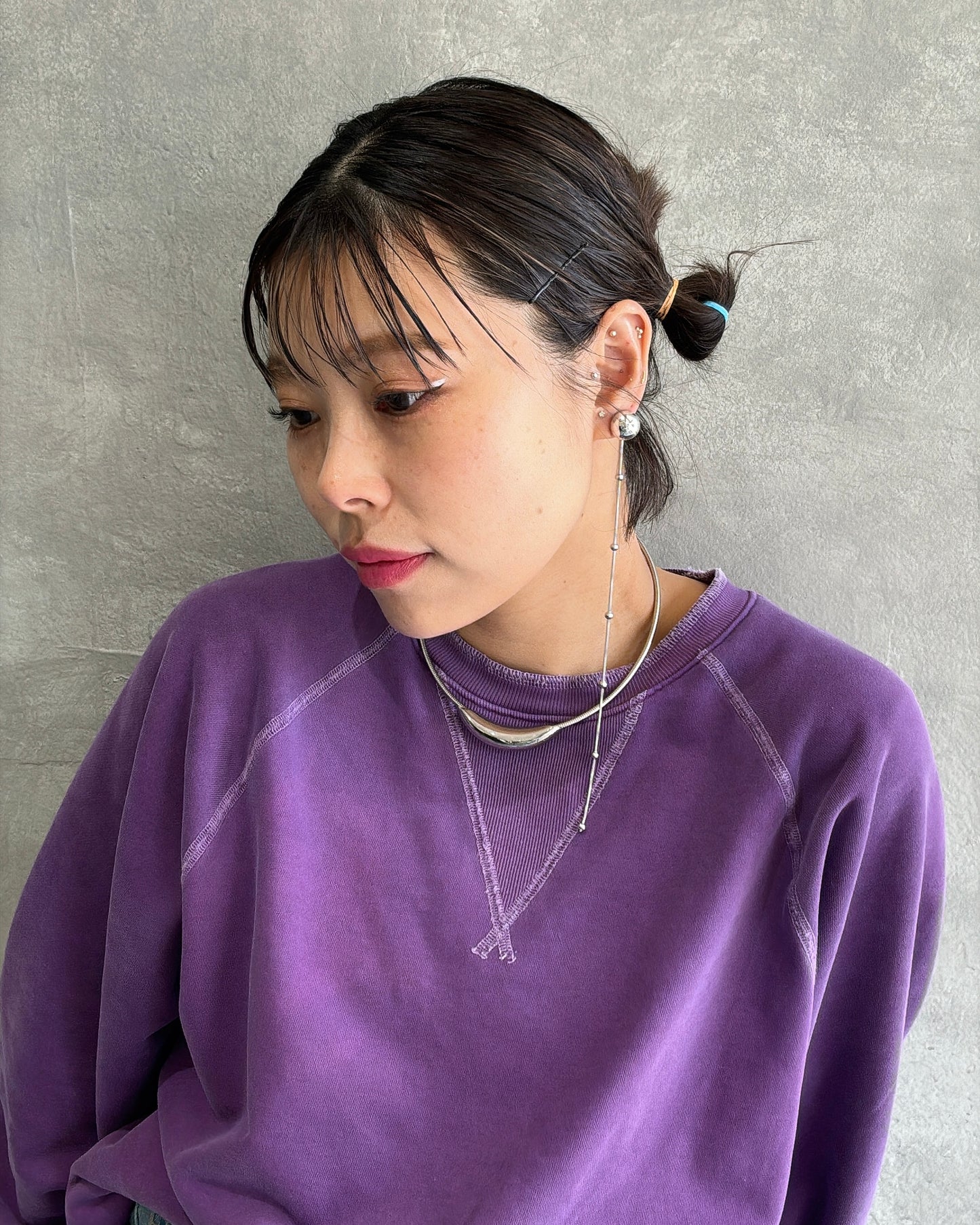 【復刻】ロングピアス(スネーク×ボール)