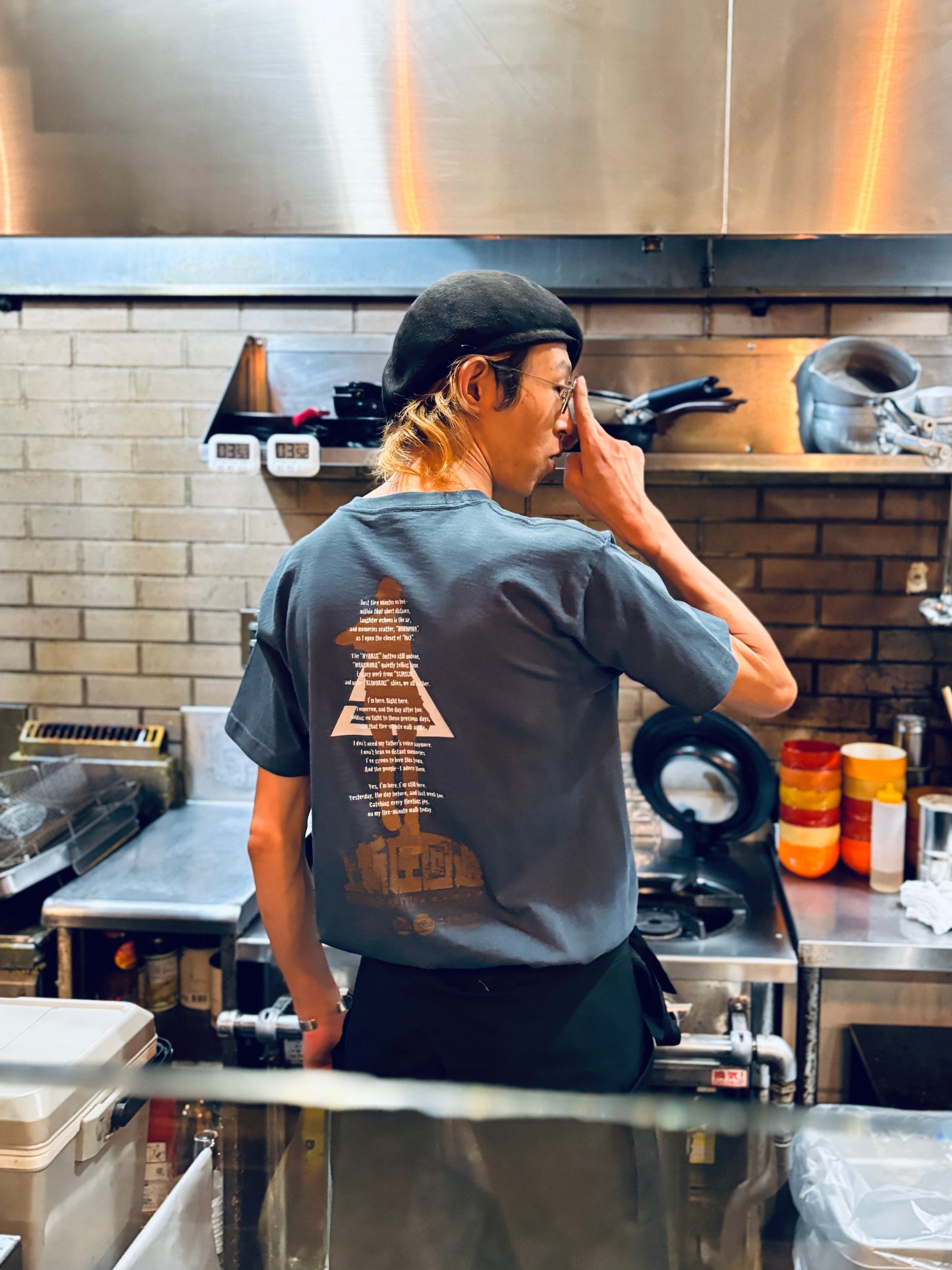 受付終了✴︎【先行予約】DRS2×No.9 「上新庄回遊」コラボTシャツ/乃屋壁にチュラブルー、焼き菓子&珈琲カラー