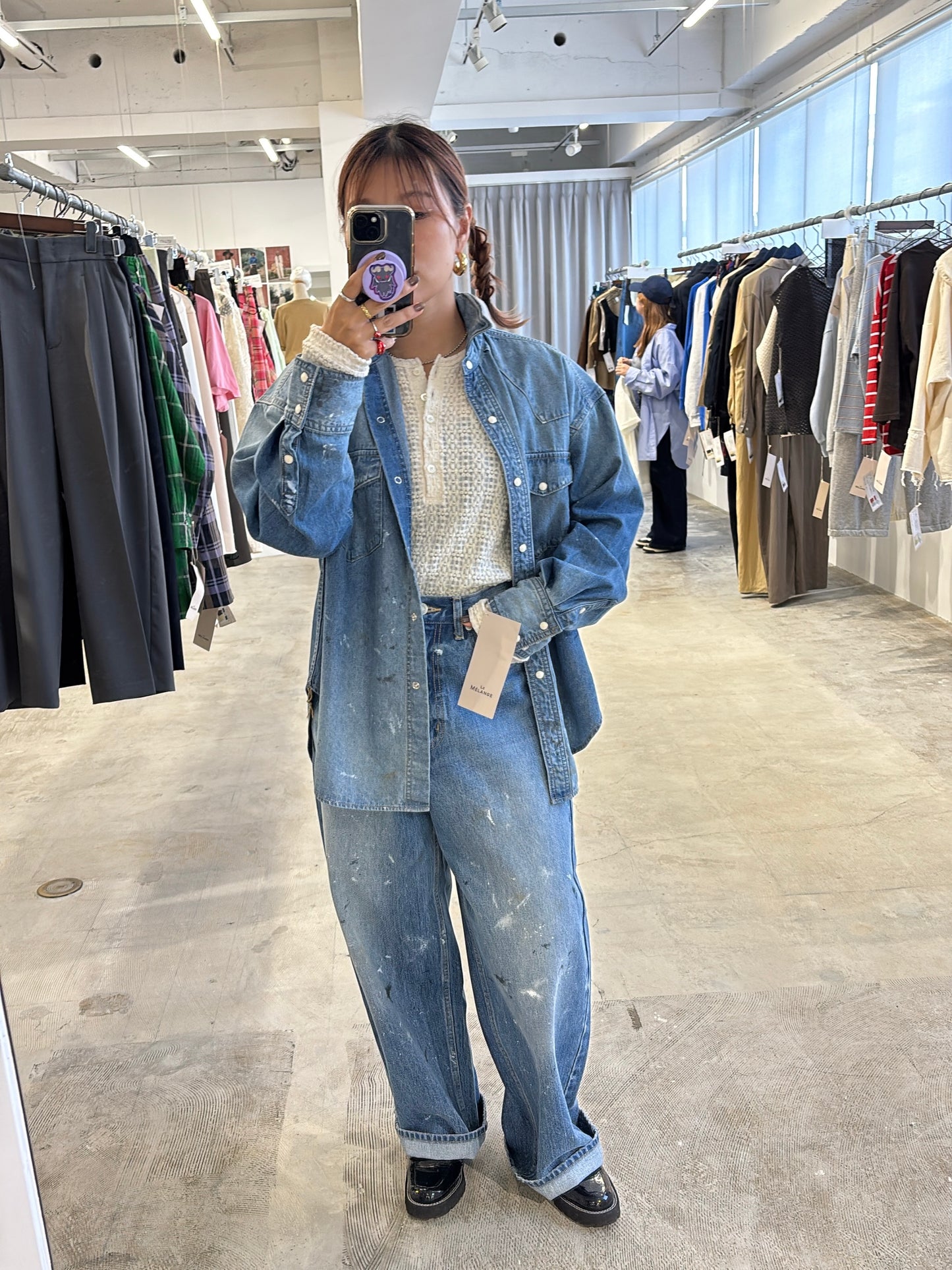 【予約販売】デニムパンツ/8613502/LE MÉLANGE