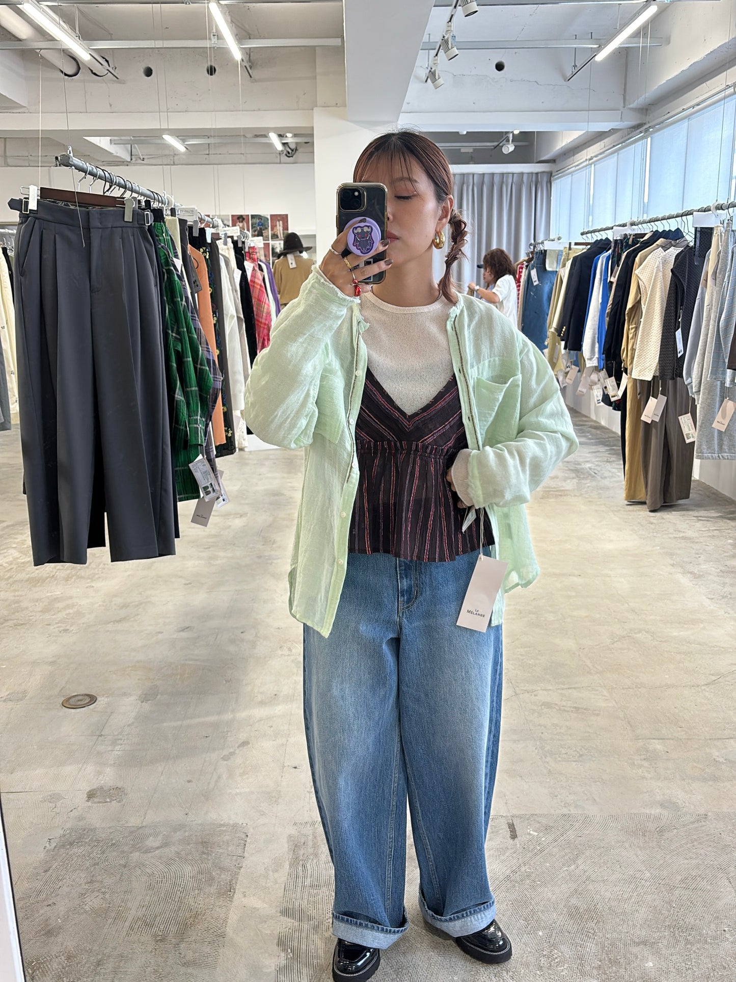 【予約販売】デニムパンツ/8613502/LE MÉLANGE