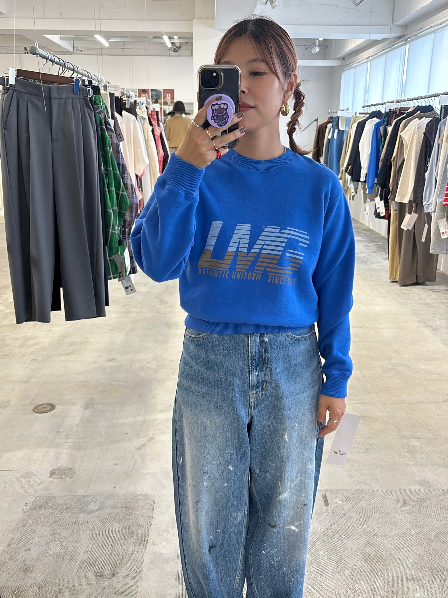 【予約販売】LMGスウェット/8611004/LE MÉLANGE