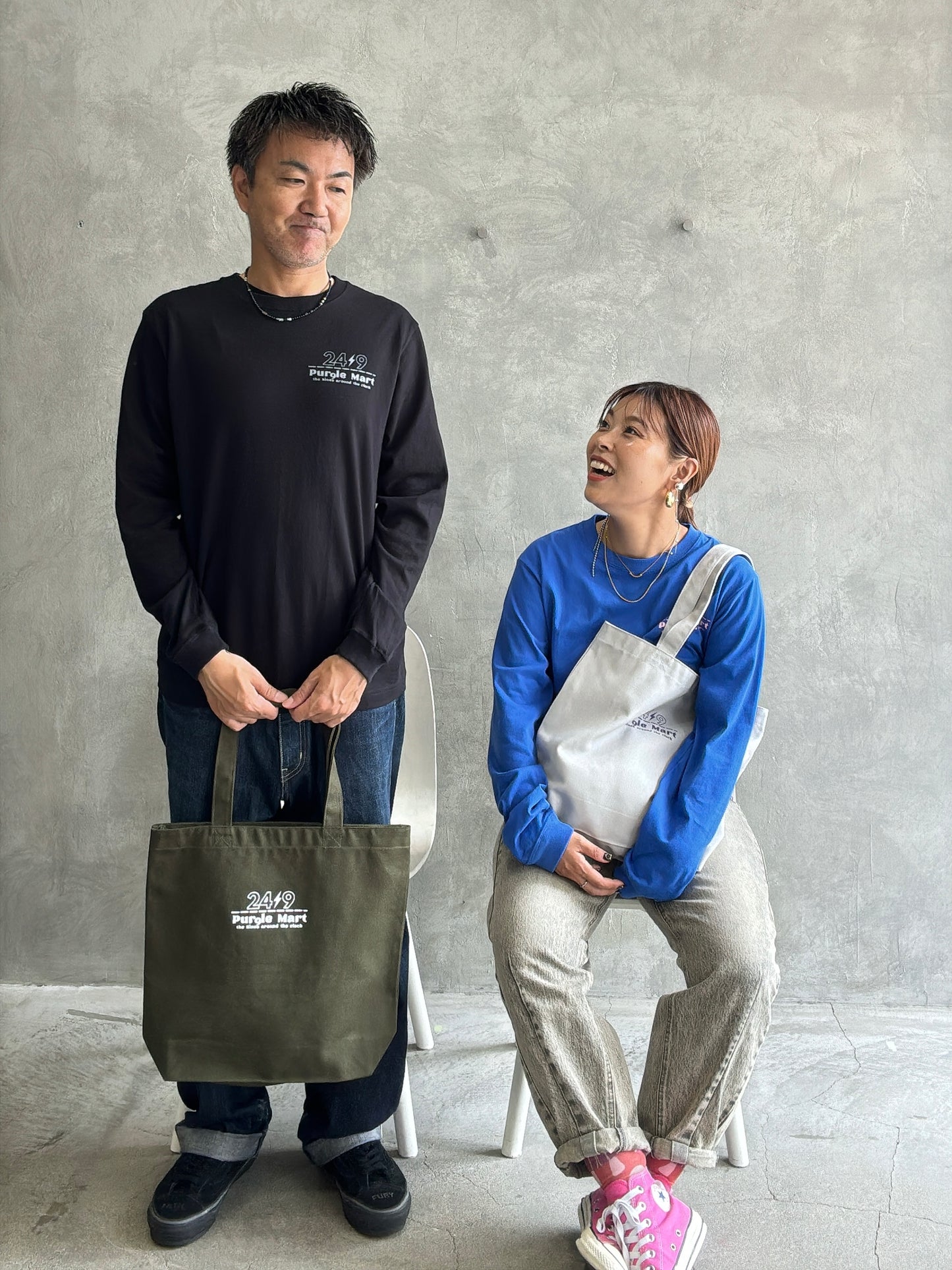 受付終了【予約販売】PURPLE MART⚡︎ロンT/the Nines
