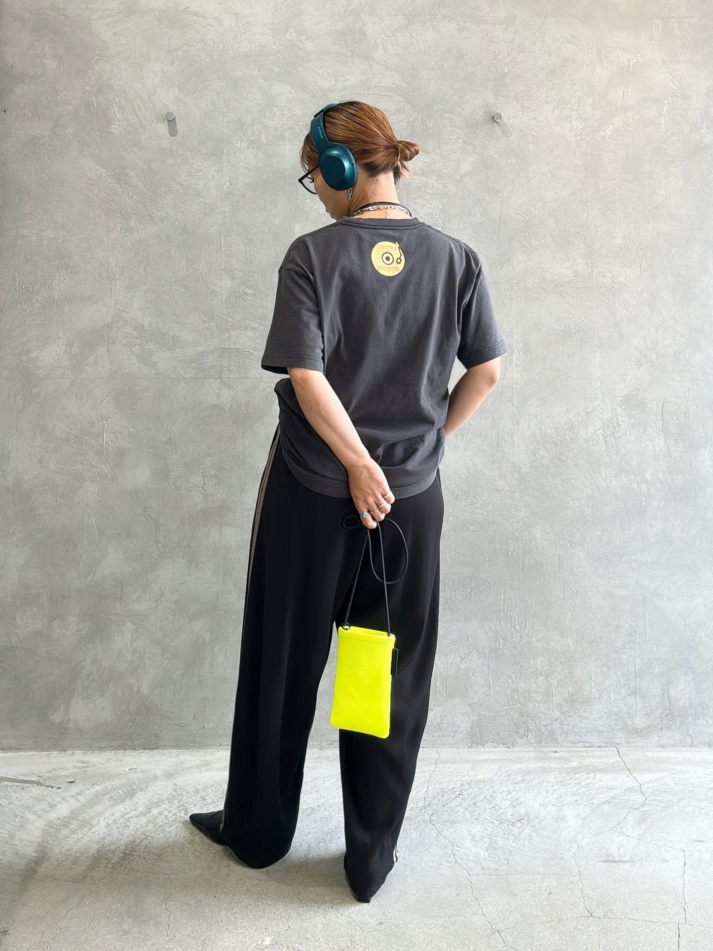【受付終了】PURPLE RECORSピグメントTシャツ/No.9-the Nines-