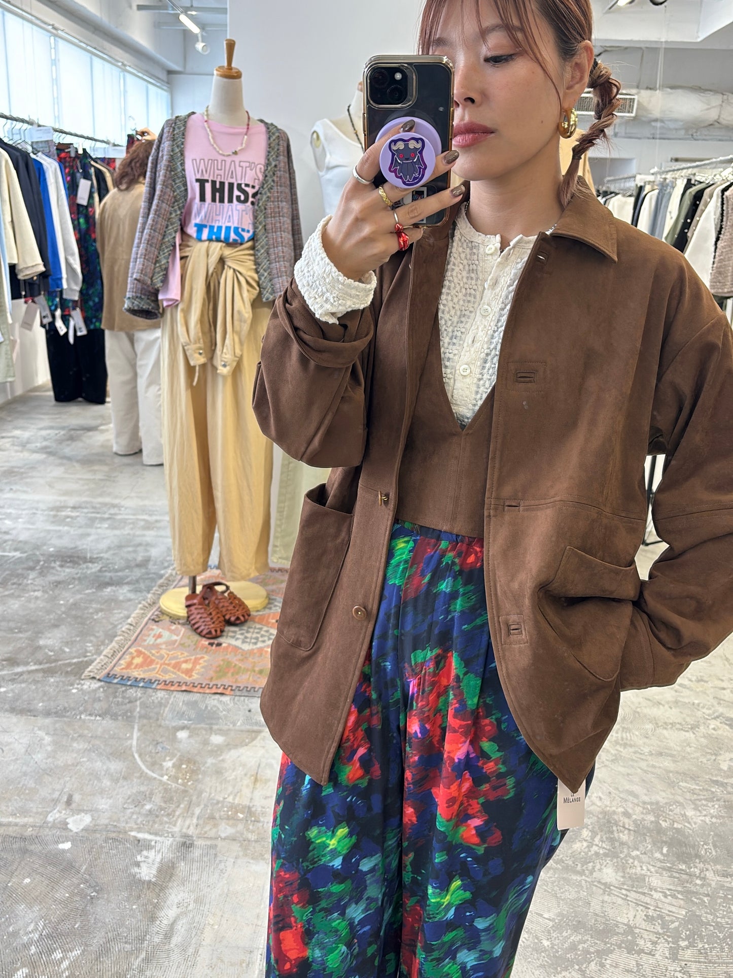 【予約販売】ヘンリーネックカットソー/8611002/LE MÉLANGE