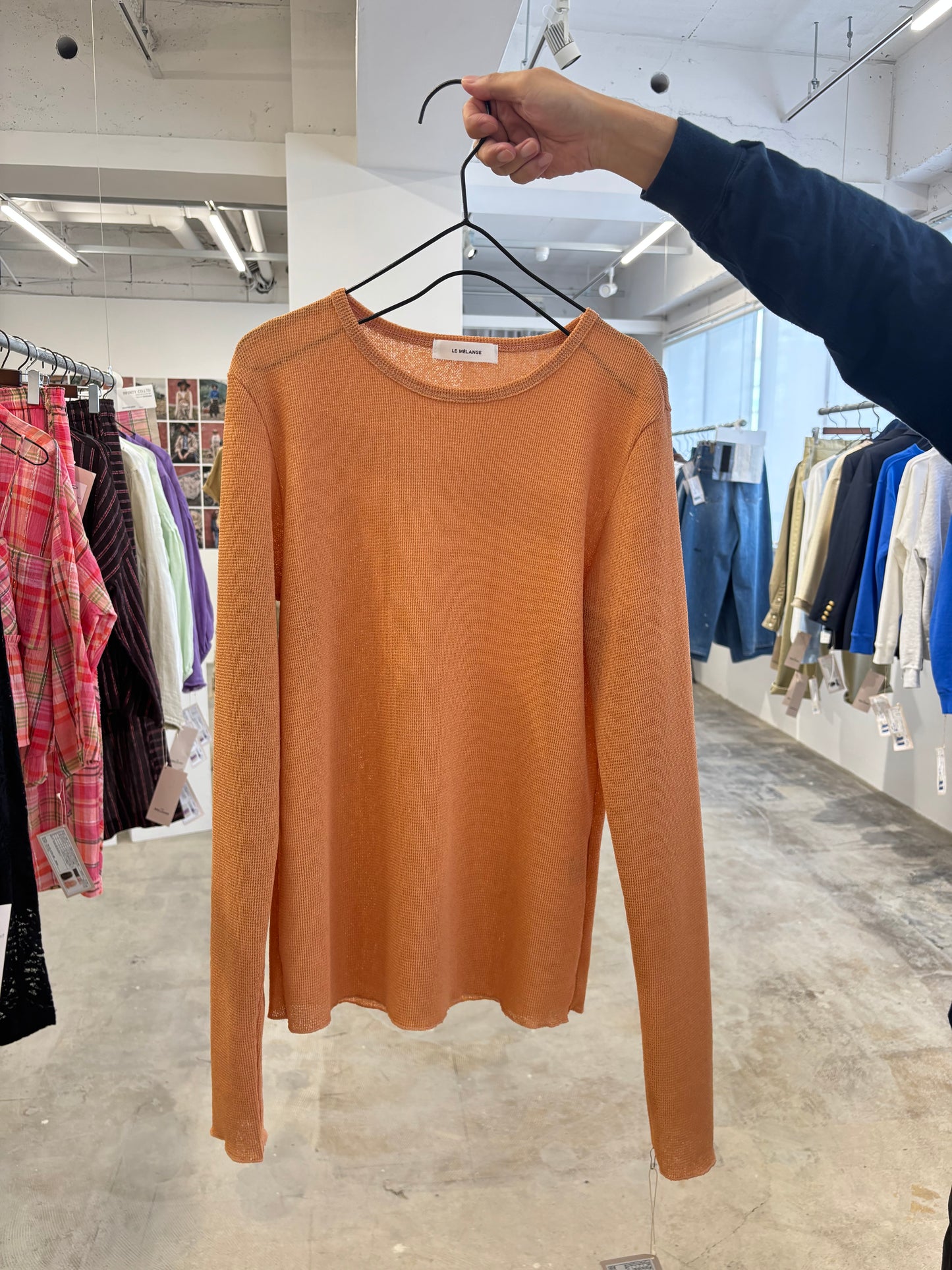 【予約販売】ボートネックカットソー/8611010/LE MÉLANGE