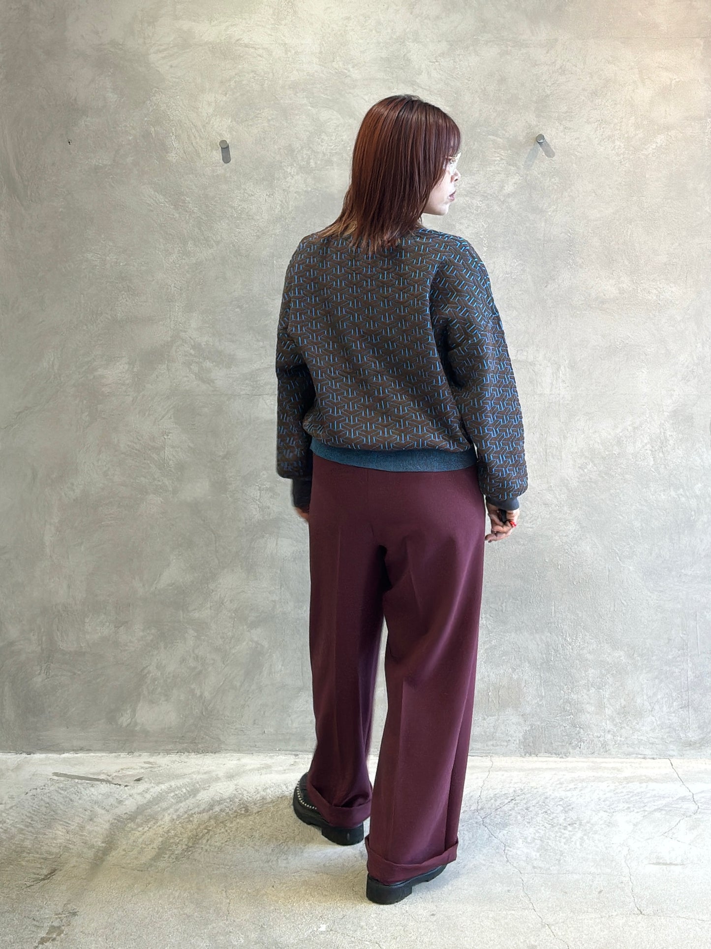 ディープタックパンツ/LE MÉLANGE