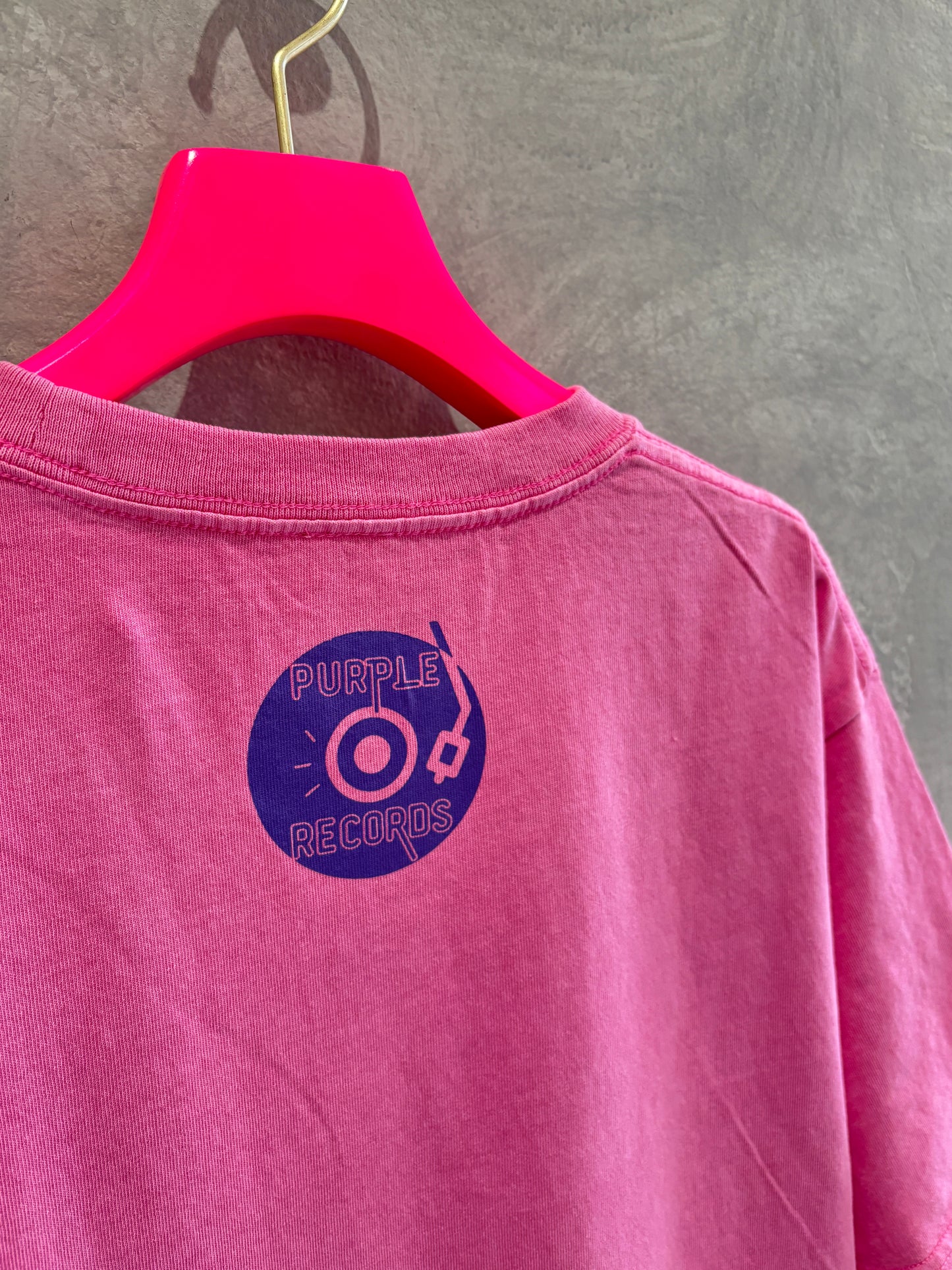 【受付終了】PURPLE RECORSピグメントTシャツ/No.9-the Nines-