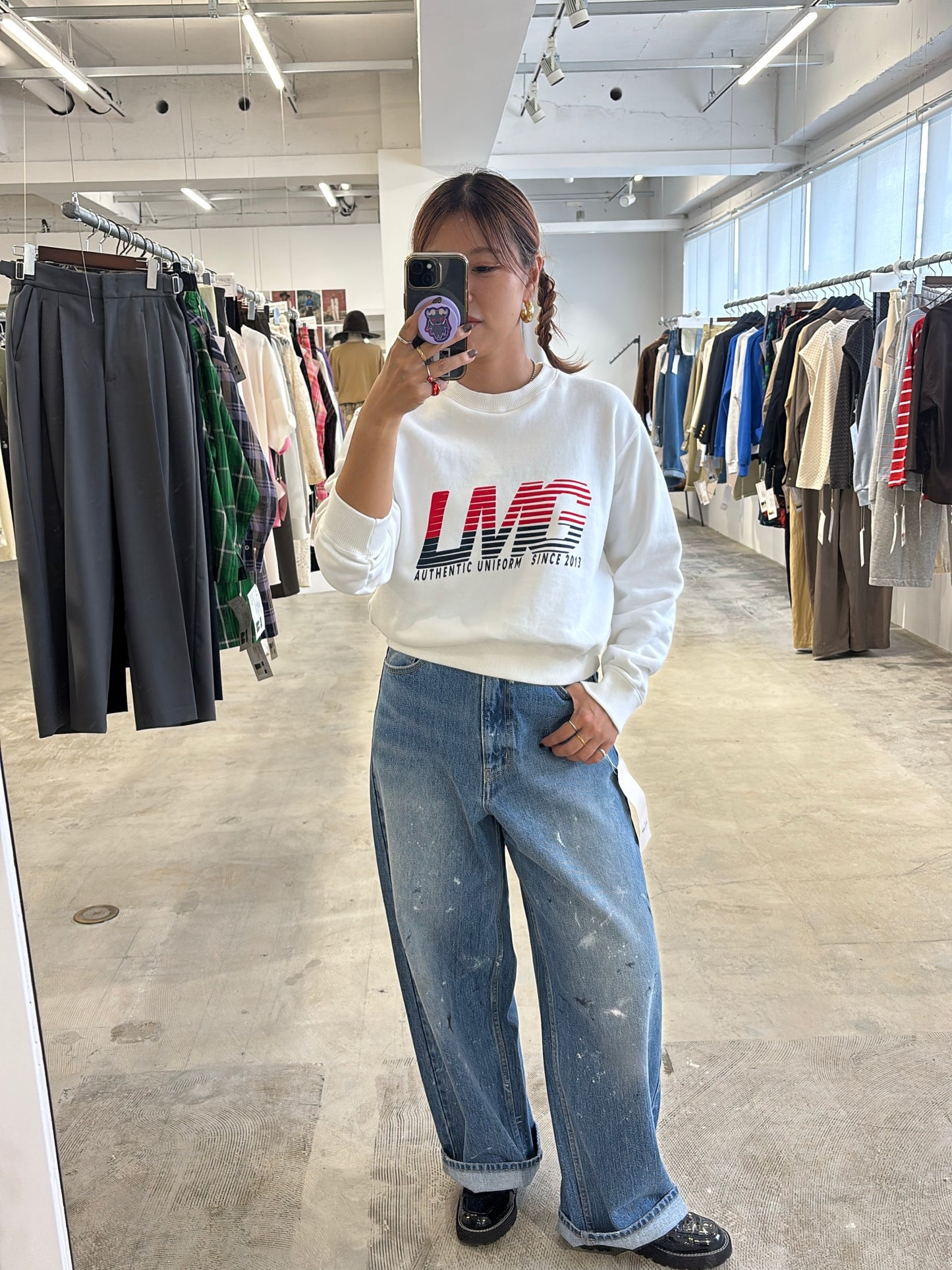 【予約販売】LMGスウェット/8611004/LE MÉLANGE