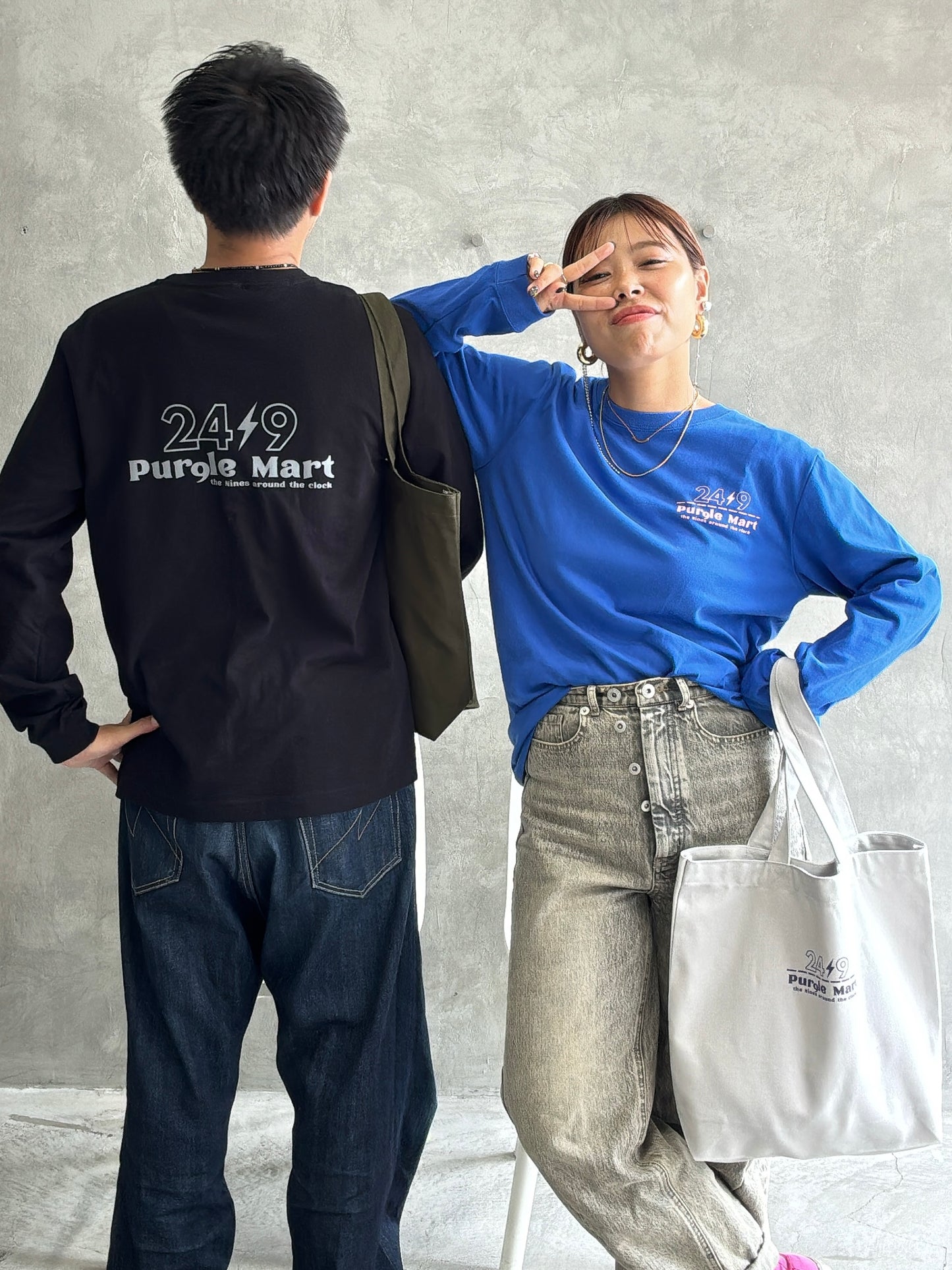 受付終了【予約販売】PURPLE MART⚡︎ロンT/the Nines