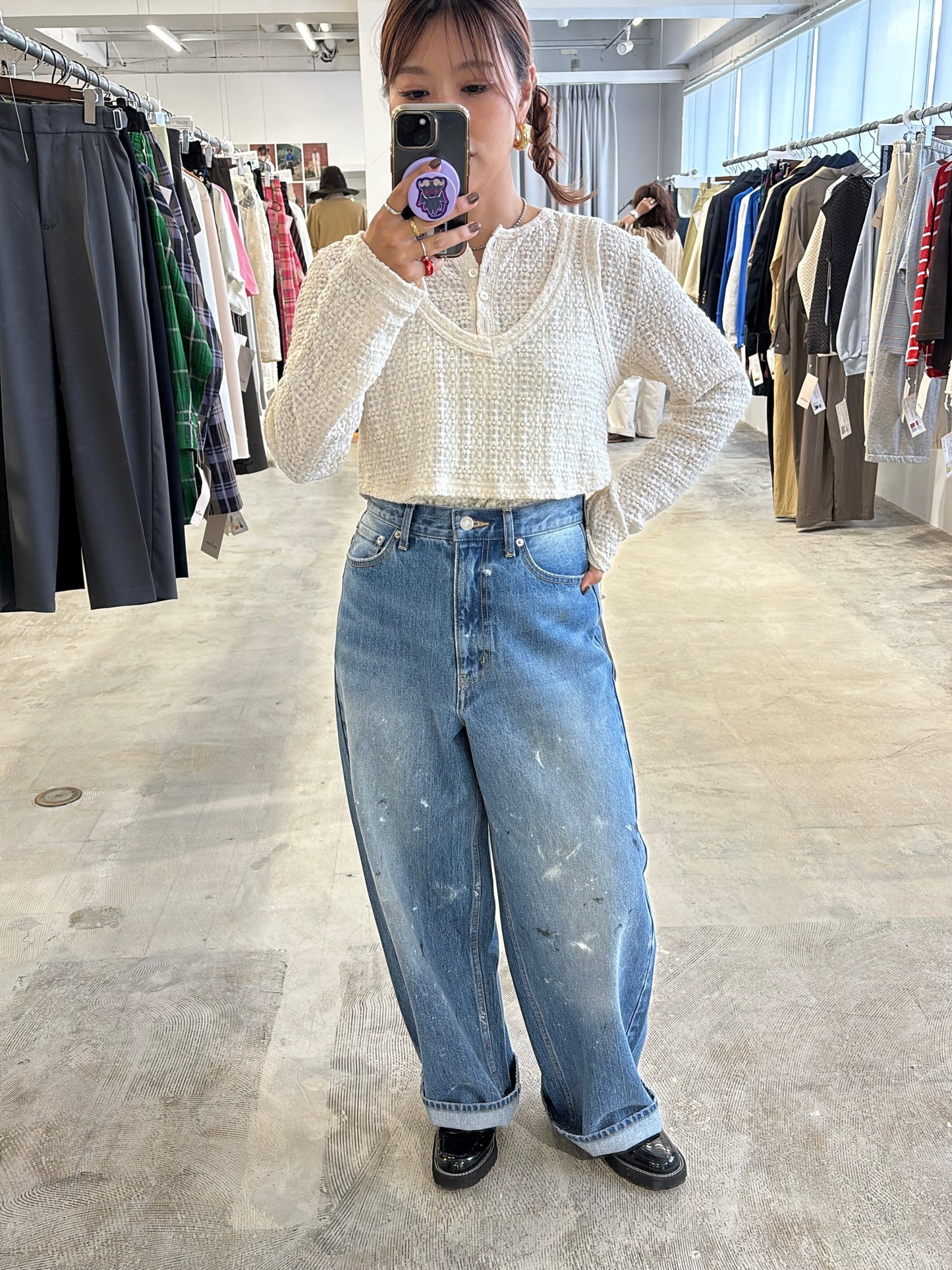 【予約販売】ショート丈キャミソール/8611001/LE MÉLANGE