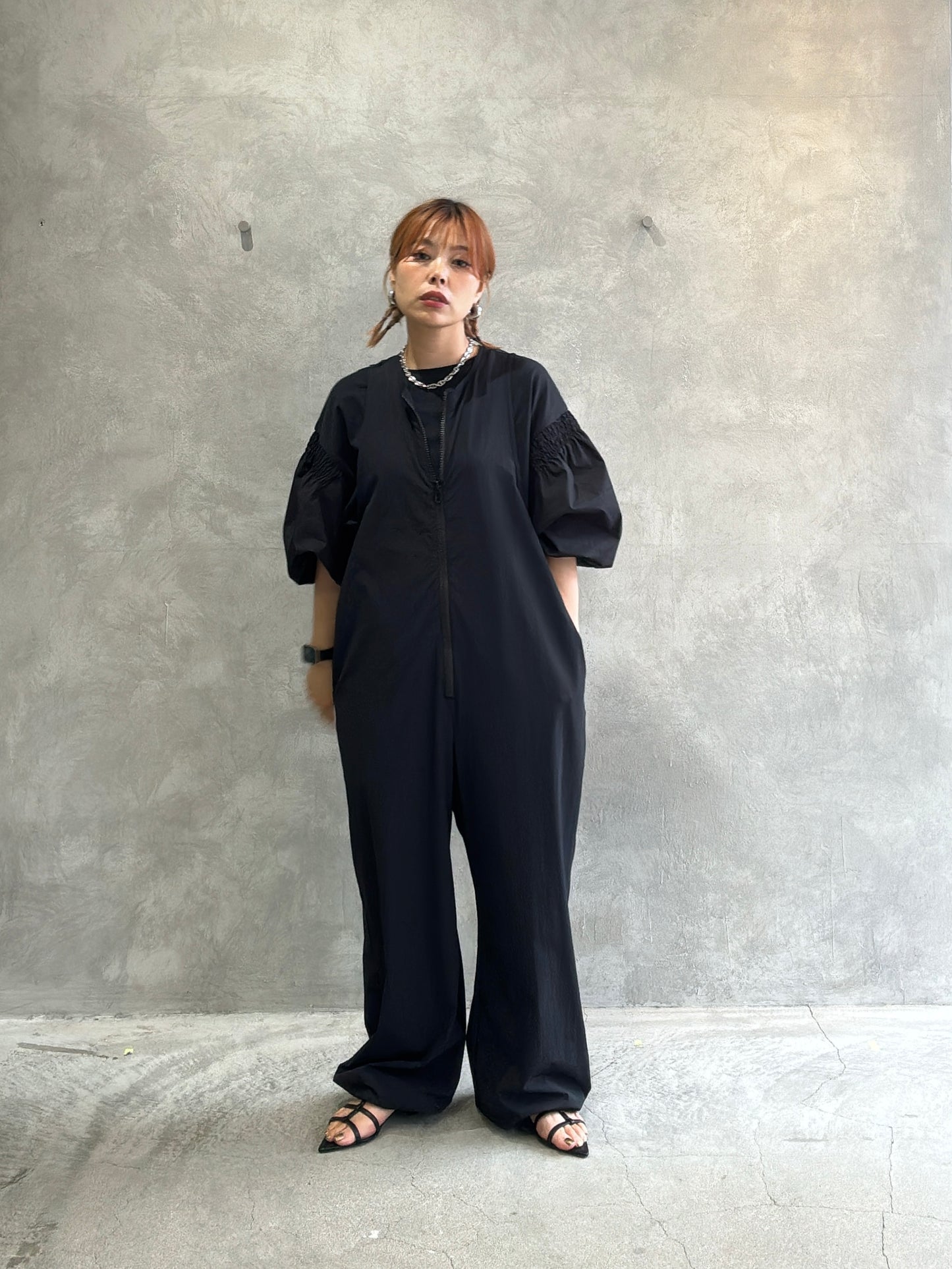 パフスリーブデザインTシャツ