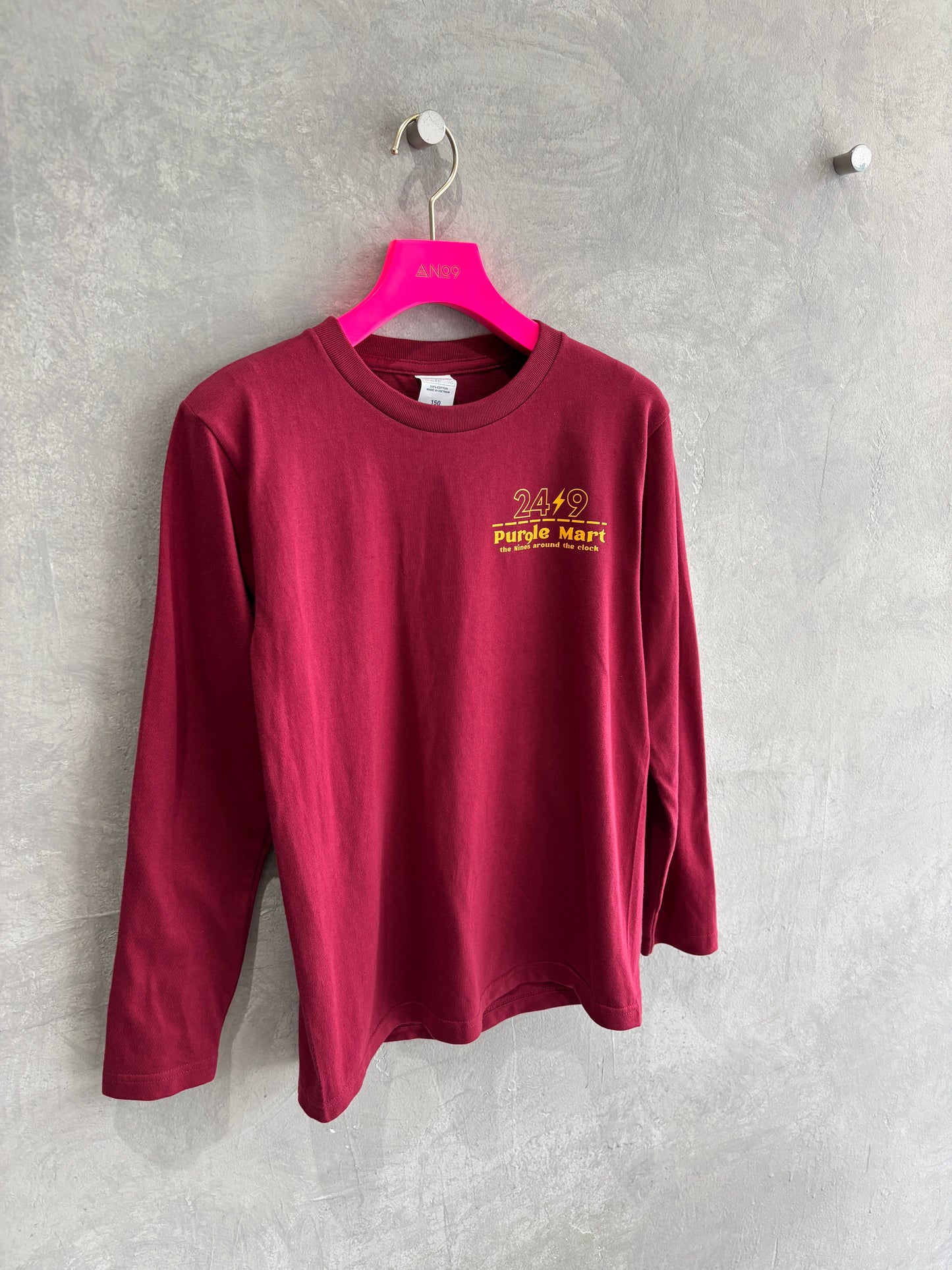 受付終了【予約販売】PURPLE MART⚡︎キッズロンT/the Nines