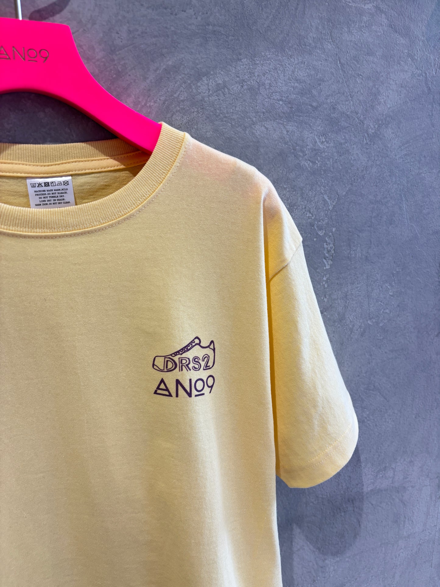 受付終了✴︎【先行予約】DRS2×No.9 コラボTシャツ/SUNSUN&No.9/イエロー×パープル