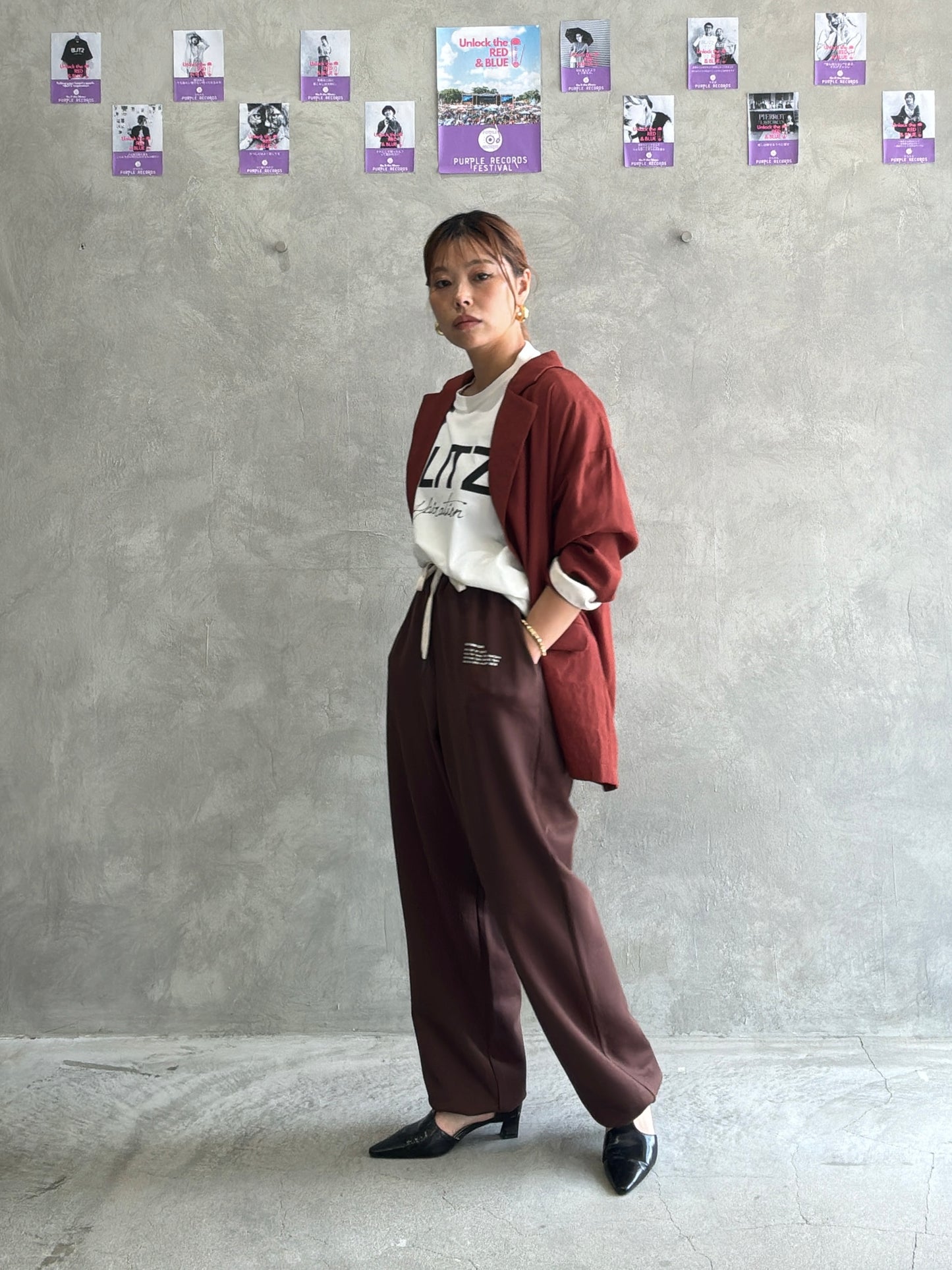 トラックパンツ/Anna Kerry