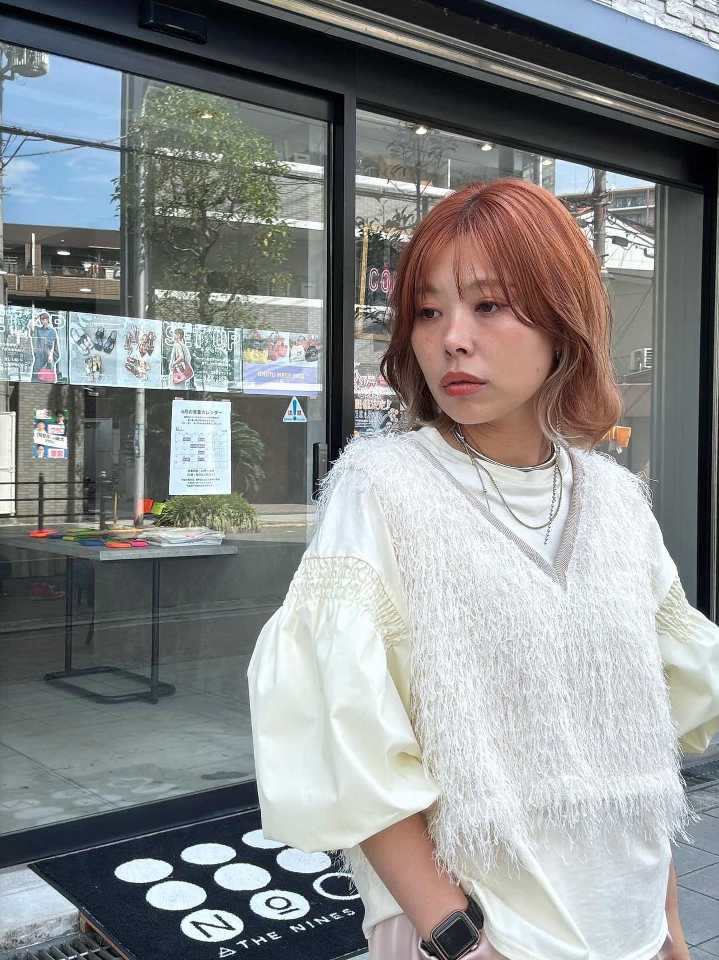 パフスリーブデザインTシャツ