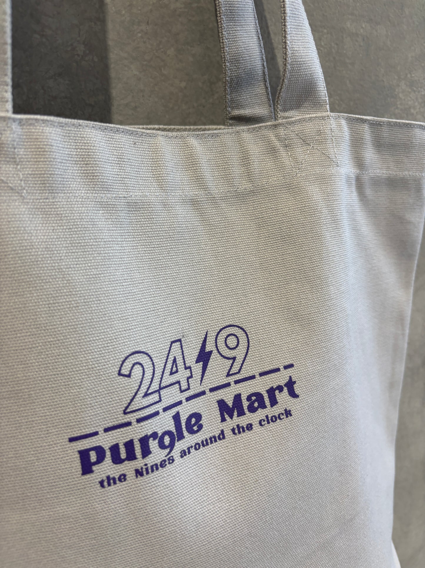 受付終了【予約販売】PURPLE MART⚡︎キャンバストートーバッグ/the Nines