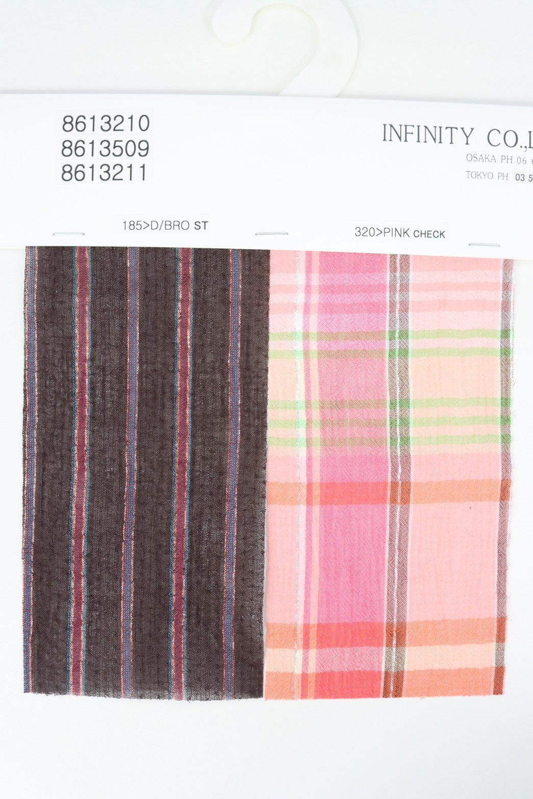 【予約販売】ストライプ柄・チェック柄シャツ/8613211/LE MÉLANGE