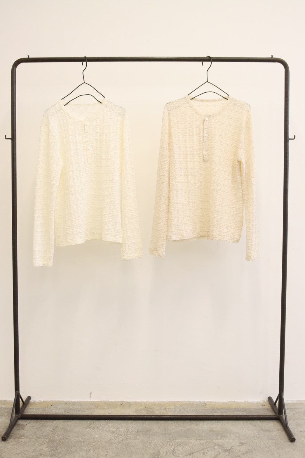 【予約販売】ヘンリーネックカットソー/8611002/LE MÉLANGE
