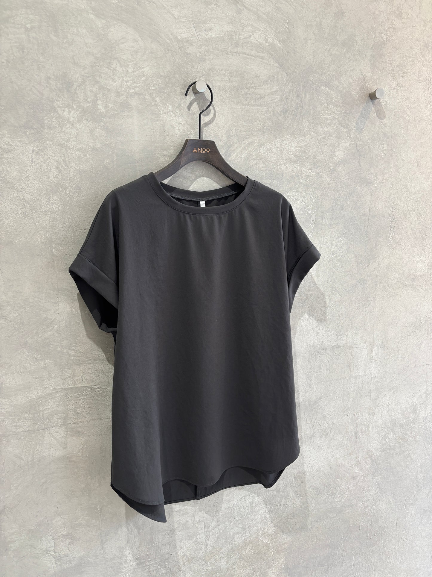 ストレッチシフォンシンプルブラウス/Dignite collier