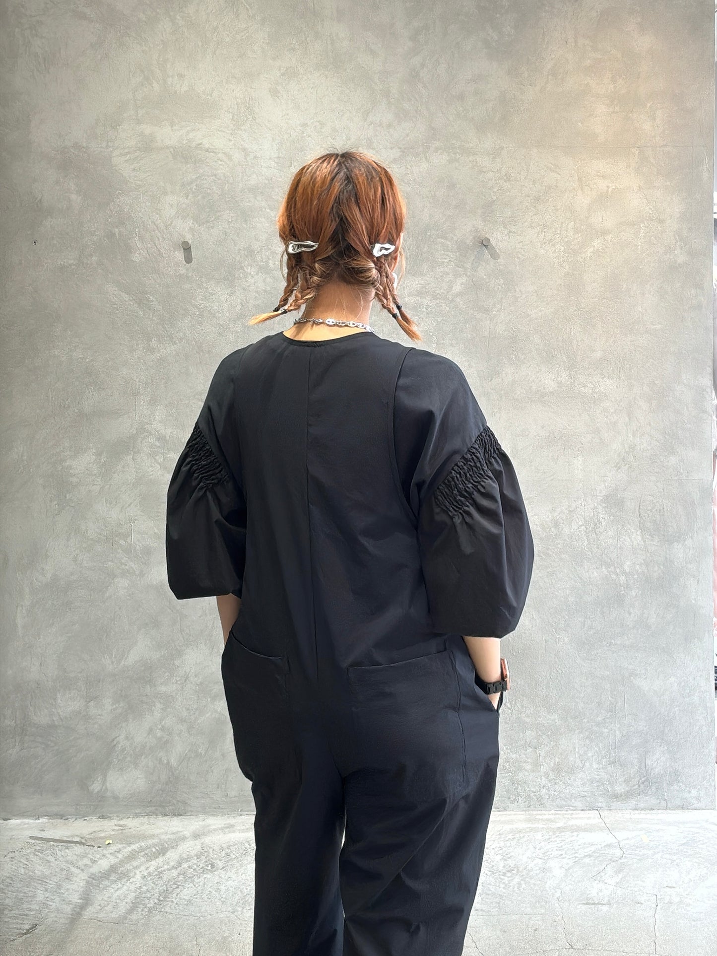 パフスリーブデザインTシャツ