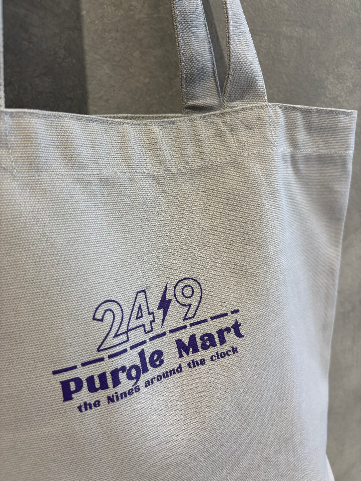 受付終了【予約販売】PURPLE MART⚡︎キャンバストートーバッグ/the Nines