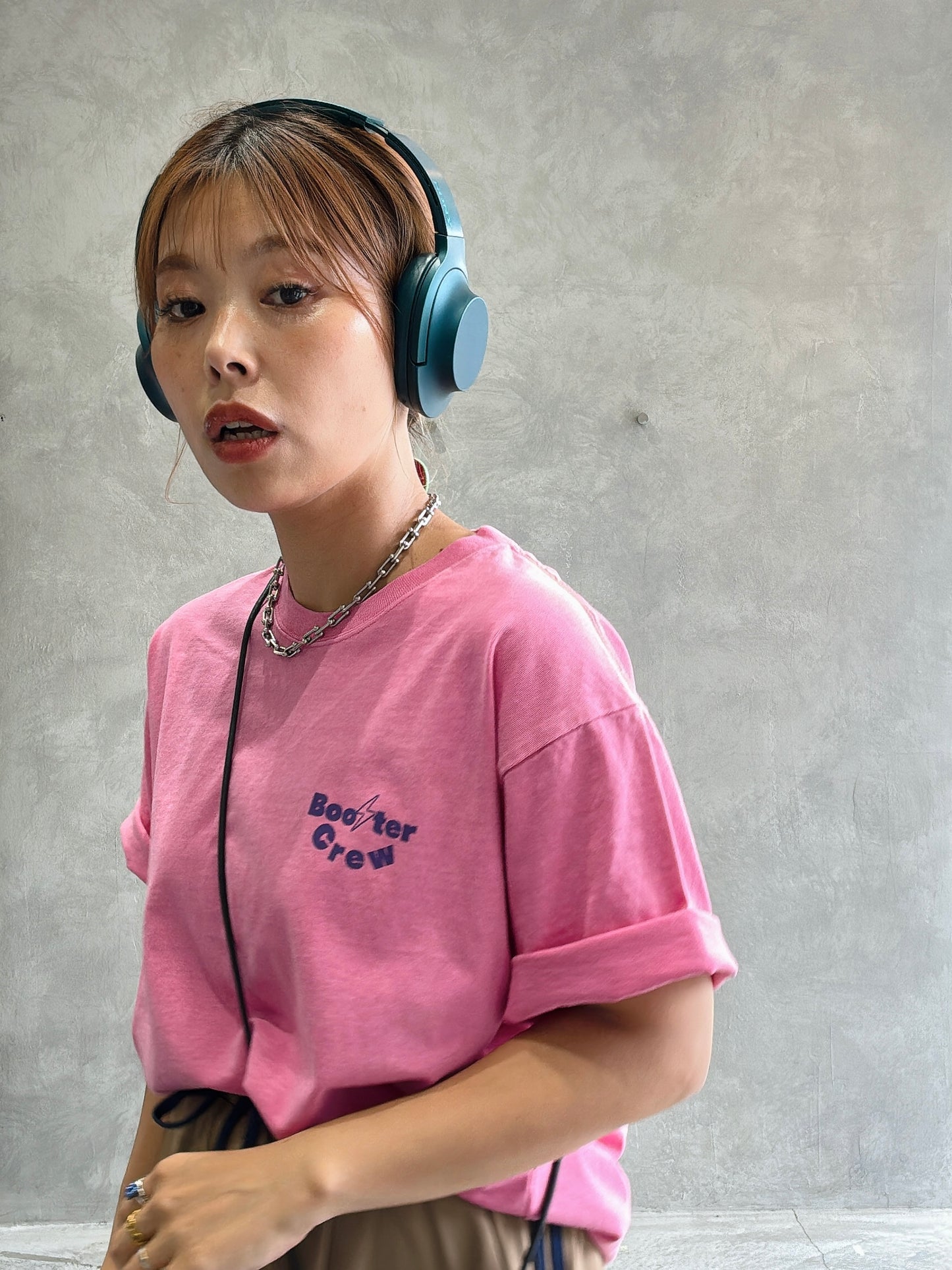 【受付終了】PURPLE RECORSピグメントTシャツ/No.9-the Nines-